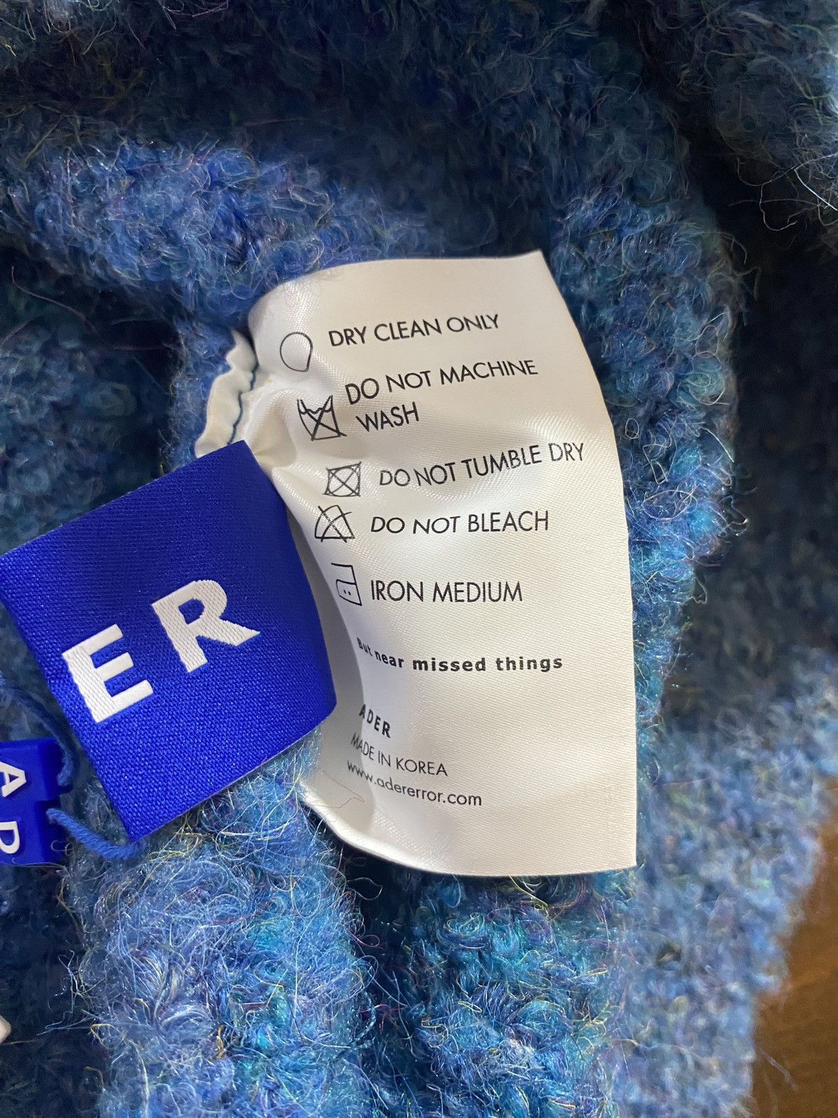 Ader Error Ader Error Canyon Knit Blue Gradient Sweater Size US M / EU 48-50 / 2 - 11 Thumbnail