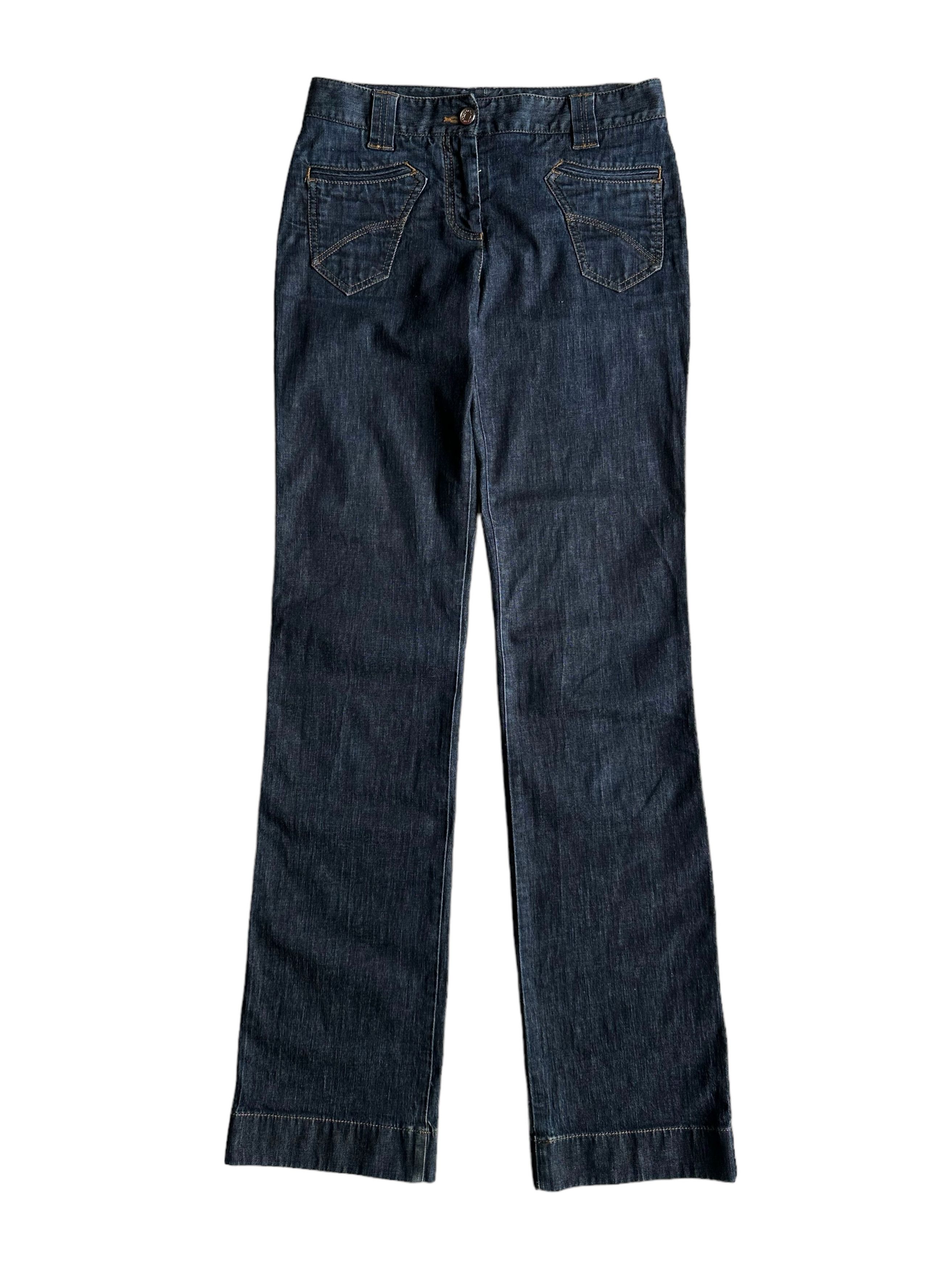 Y2k low outlet rise dolce & gabbana jeans