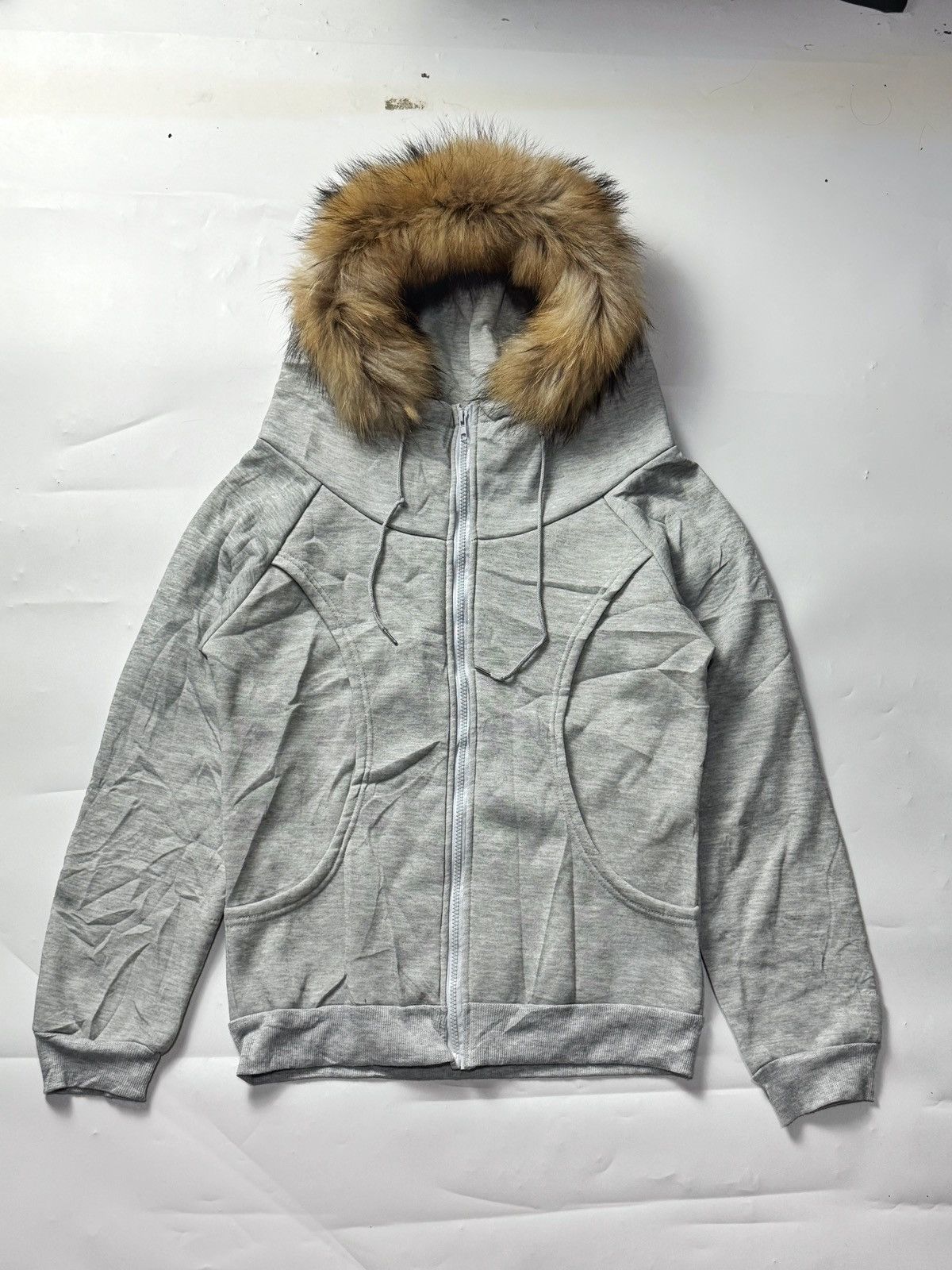 If Six Was Nine × Japanese Brand × Le Grande Bleu (L.G.B.) Fur Hoodie Japanese Goa Lgb style Size US M / EU 48-50 / 2 - 1 Thumbnail