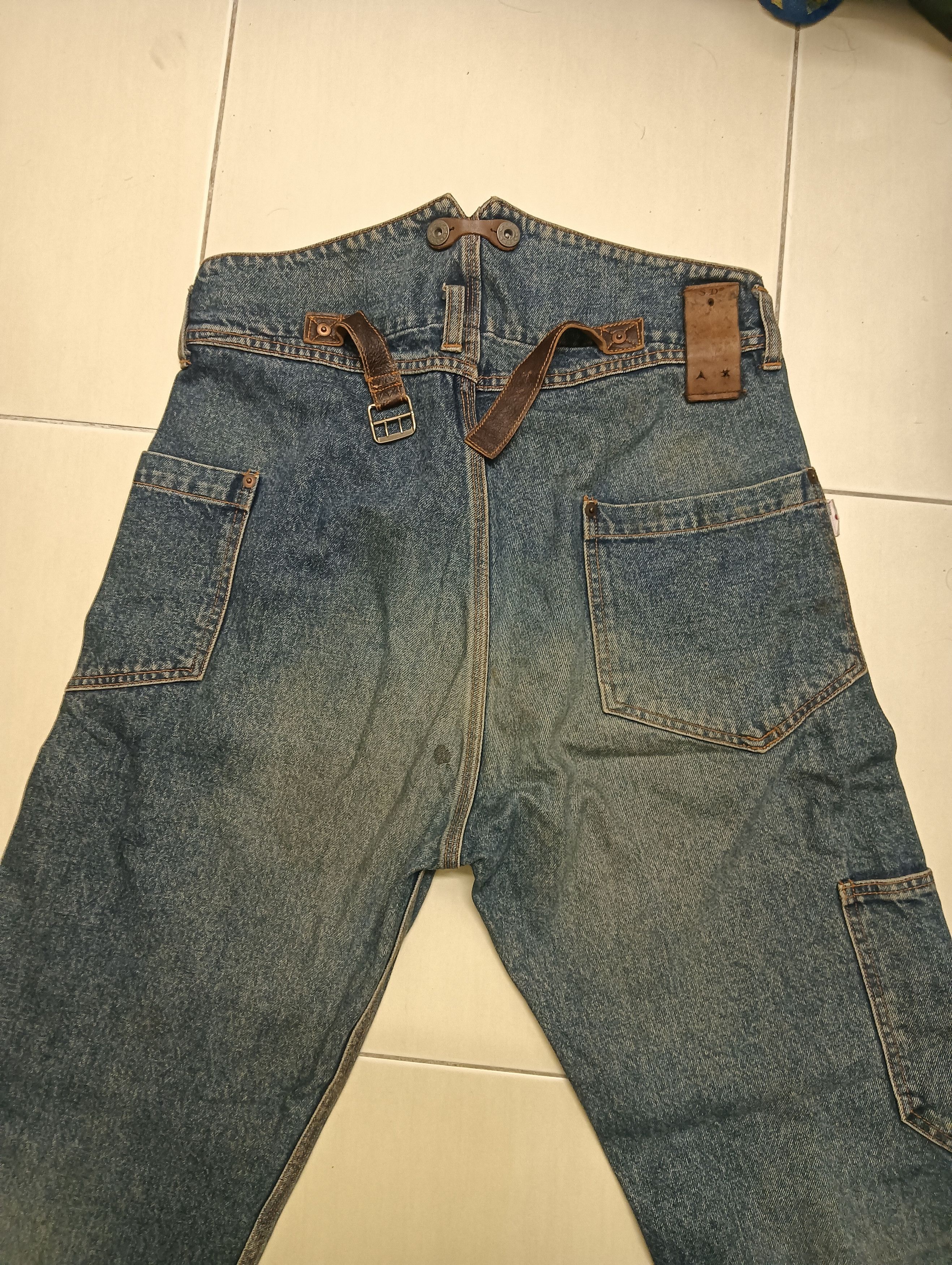 Studio D'Artisan RARE Studio D-Artisan World War inspired jeans Size US 32 / EU 48 - 5 Thumbnail