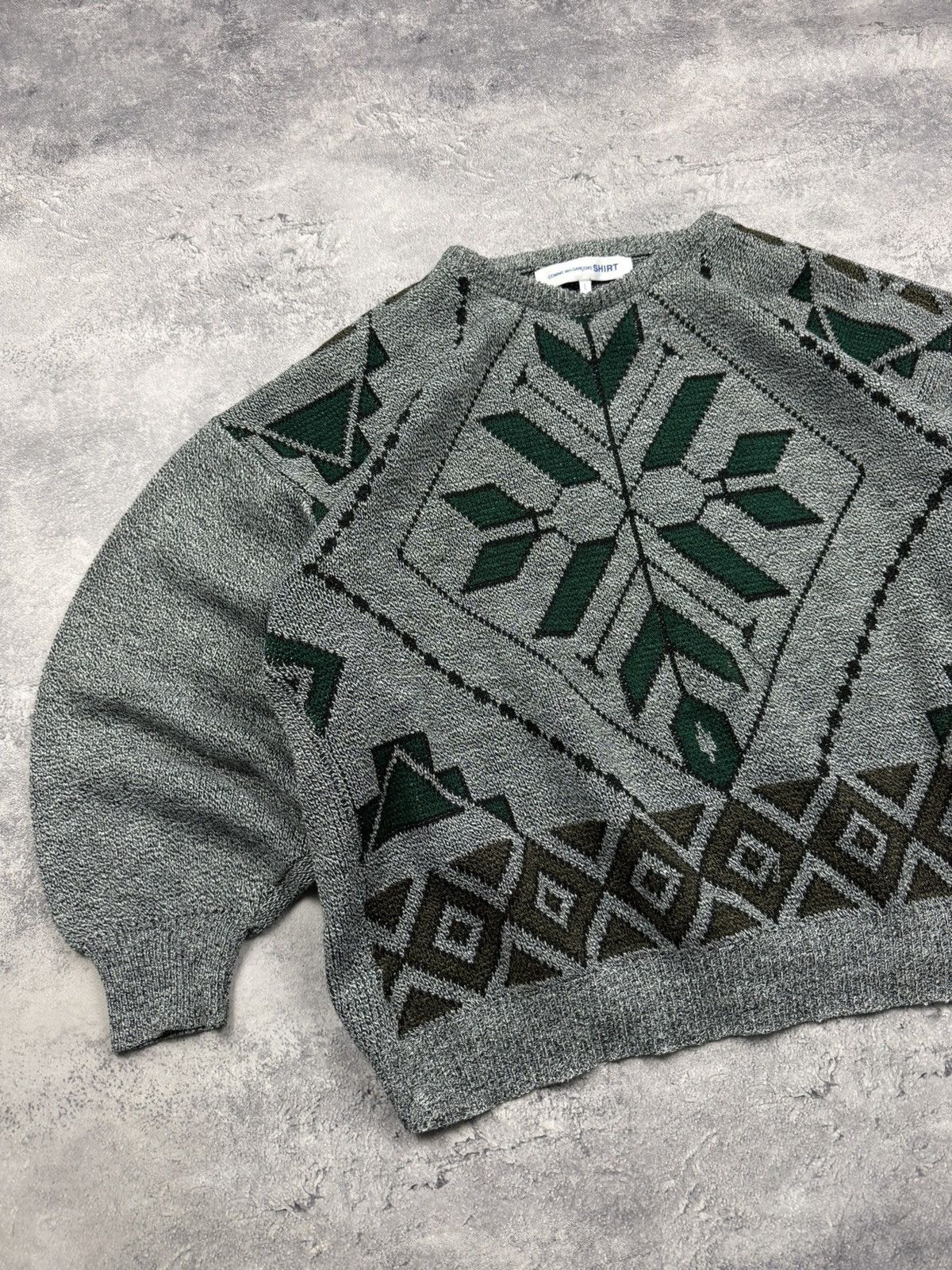 Comme des Garcons SHIRT Comme des Garcons SHIRT Sweater Knit Japanese Brand Size US L / EU 52-54 / 3 - 6 Thumbnail