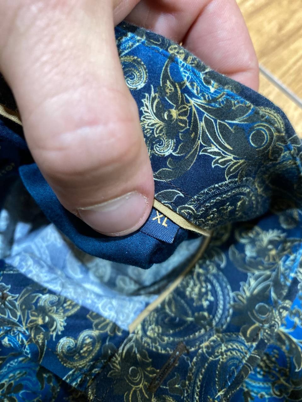Guide Series Guide London Premium Floral Long Sleeve Button Up Shirt Size US XL / EU 56 / 4 - 5 Thumbnail