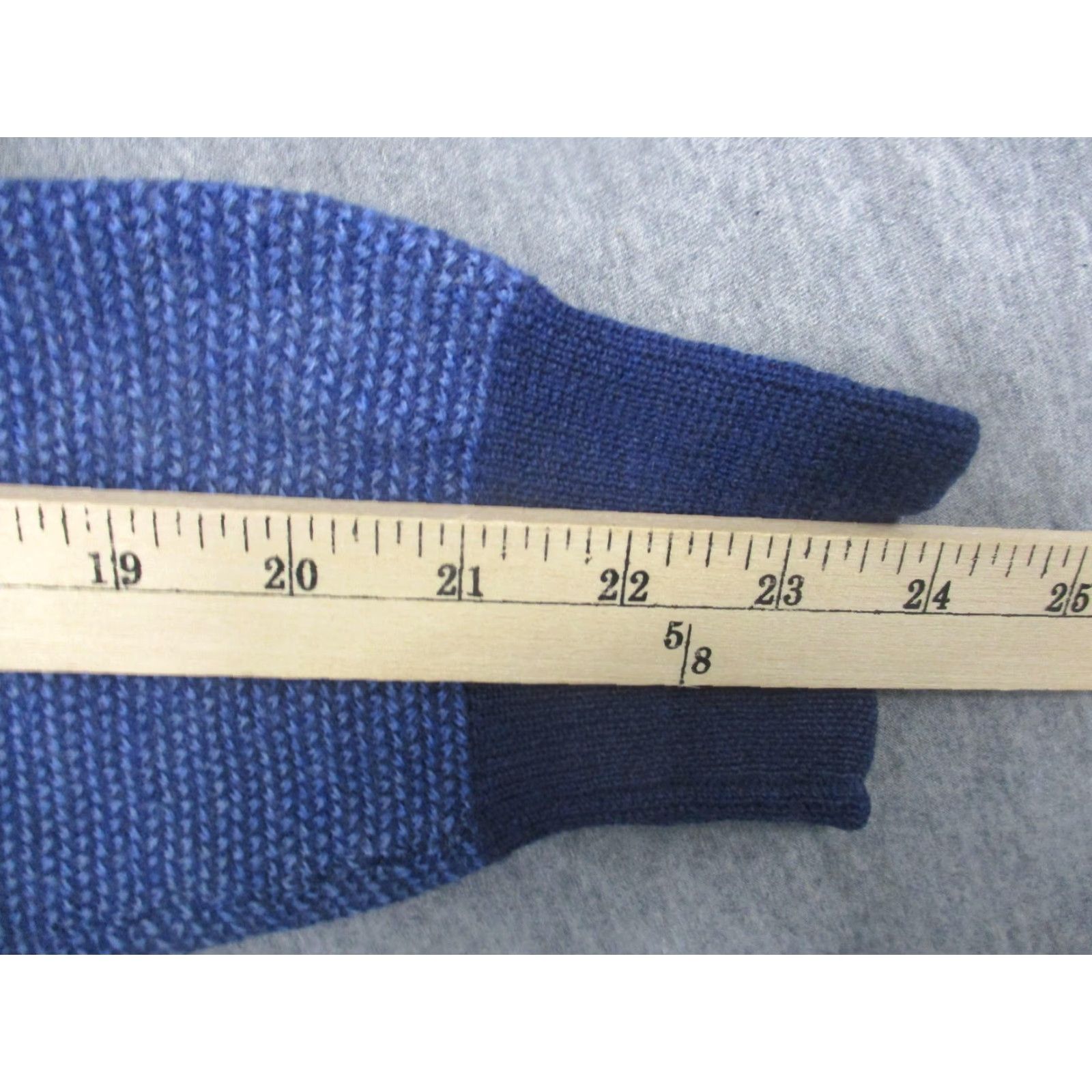 Peter Millar Peter Millar Sweater Mens L Blue 1/4 Zip Mock Neck Merino Wool Knit Pullover Size US L / EU 52-54 / 3 - 5 Thumbnail