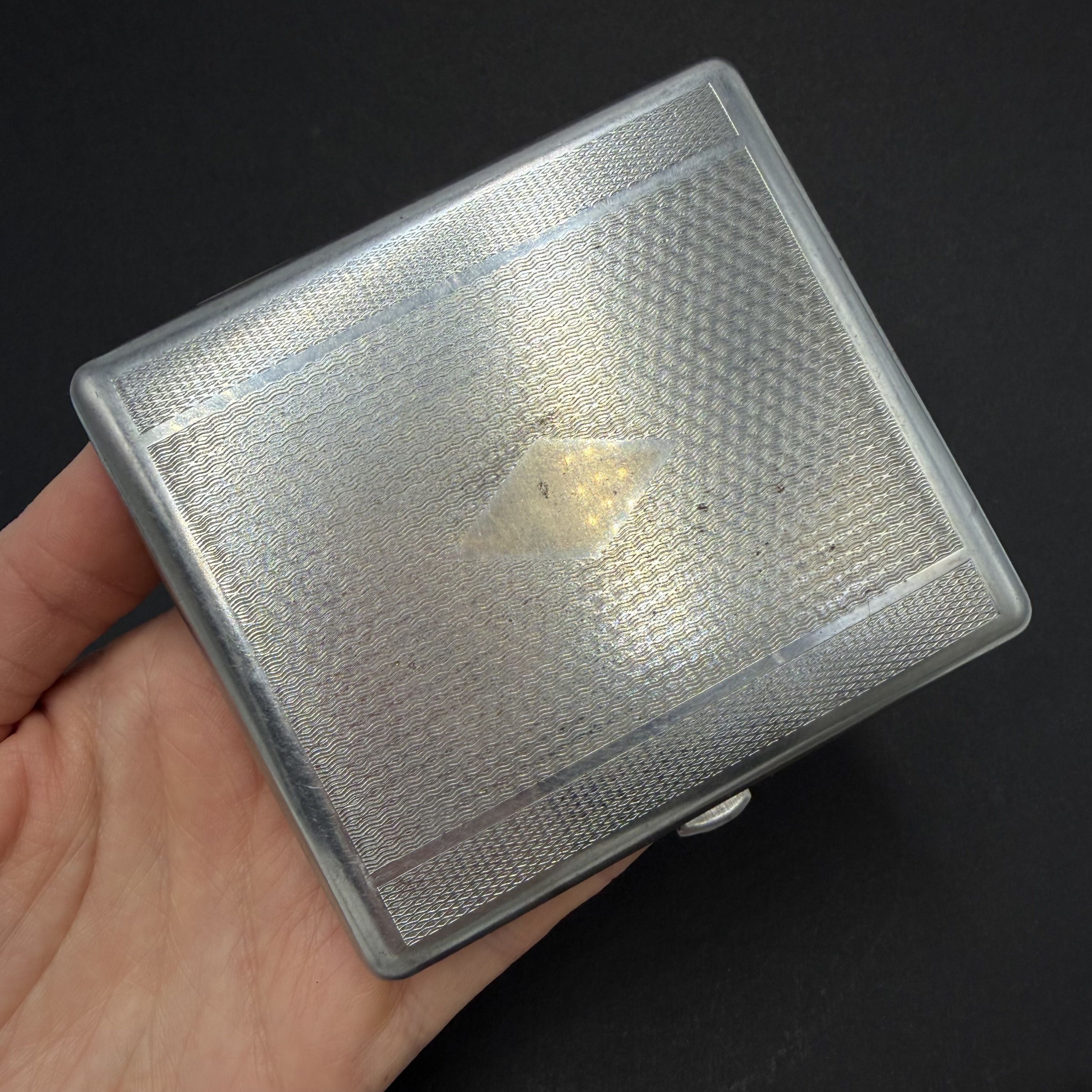 diamond cigarette holder VINTAGE JADE 1CTW NATURAL DIAMOND 18K YELLOW GOLD CIGARETTE HOLDER