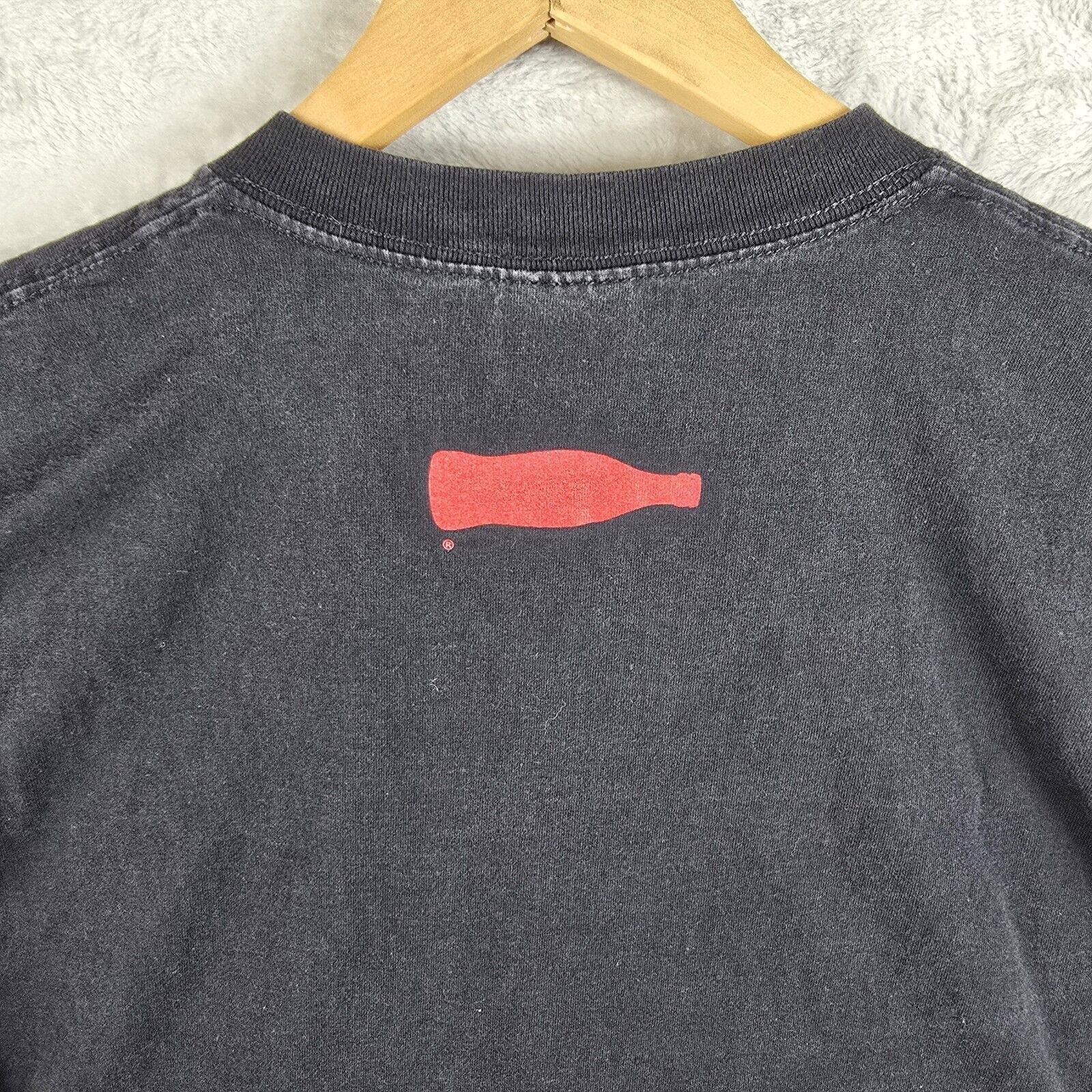 Gildan Vintage Coca Cola Soda Promo “IYDKYDG” Black T-Shirt Size XL Size US XL / EU 56 / 4 - 7 Thumbnail