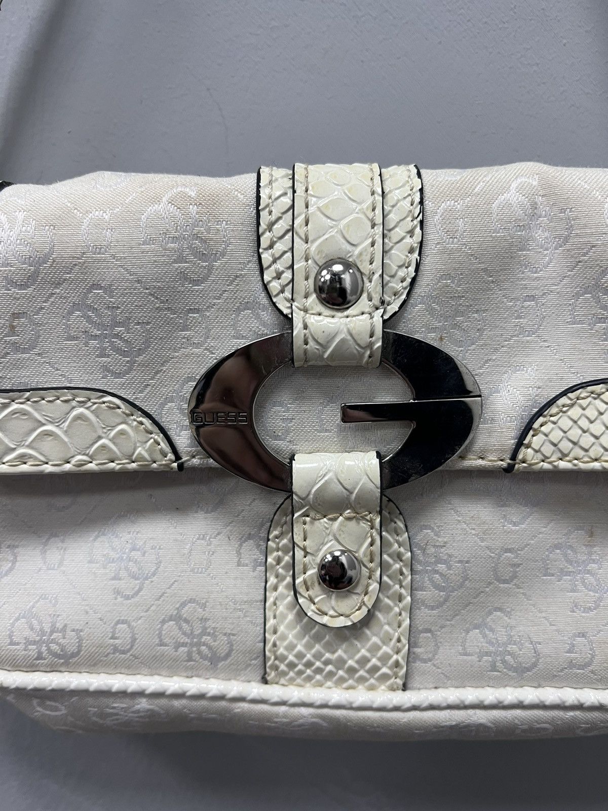 Guess × Hysteric Glamour Vintage monogram GUESS Rare Mini baguette bag Size ONE SIZE - 3 Thumbnail