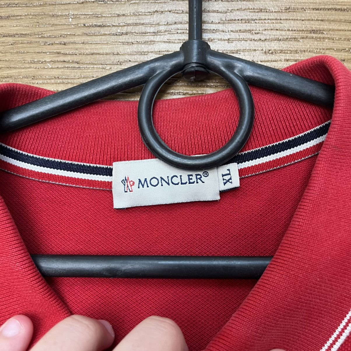 Moncler Moncler Polo T-Shirt Size US XL / EU 56 / 4 - 6 Thumbnail