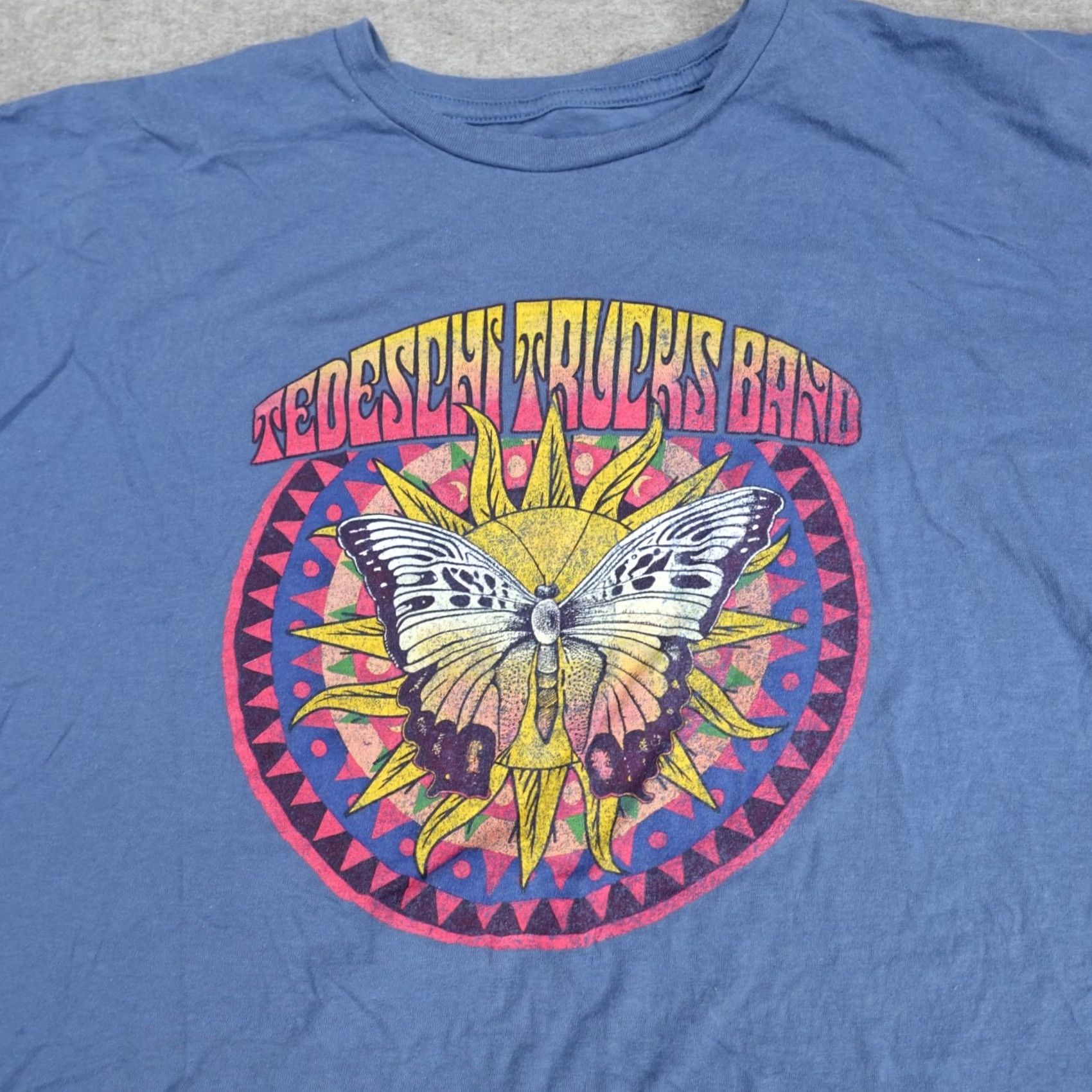 Doublet Tedeschi Trucks Band Shirt 2XL Blue Double Sided 2023 Summer Tour Size US XXL / EU 58 / 5 - 2 Thumbnail