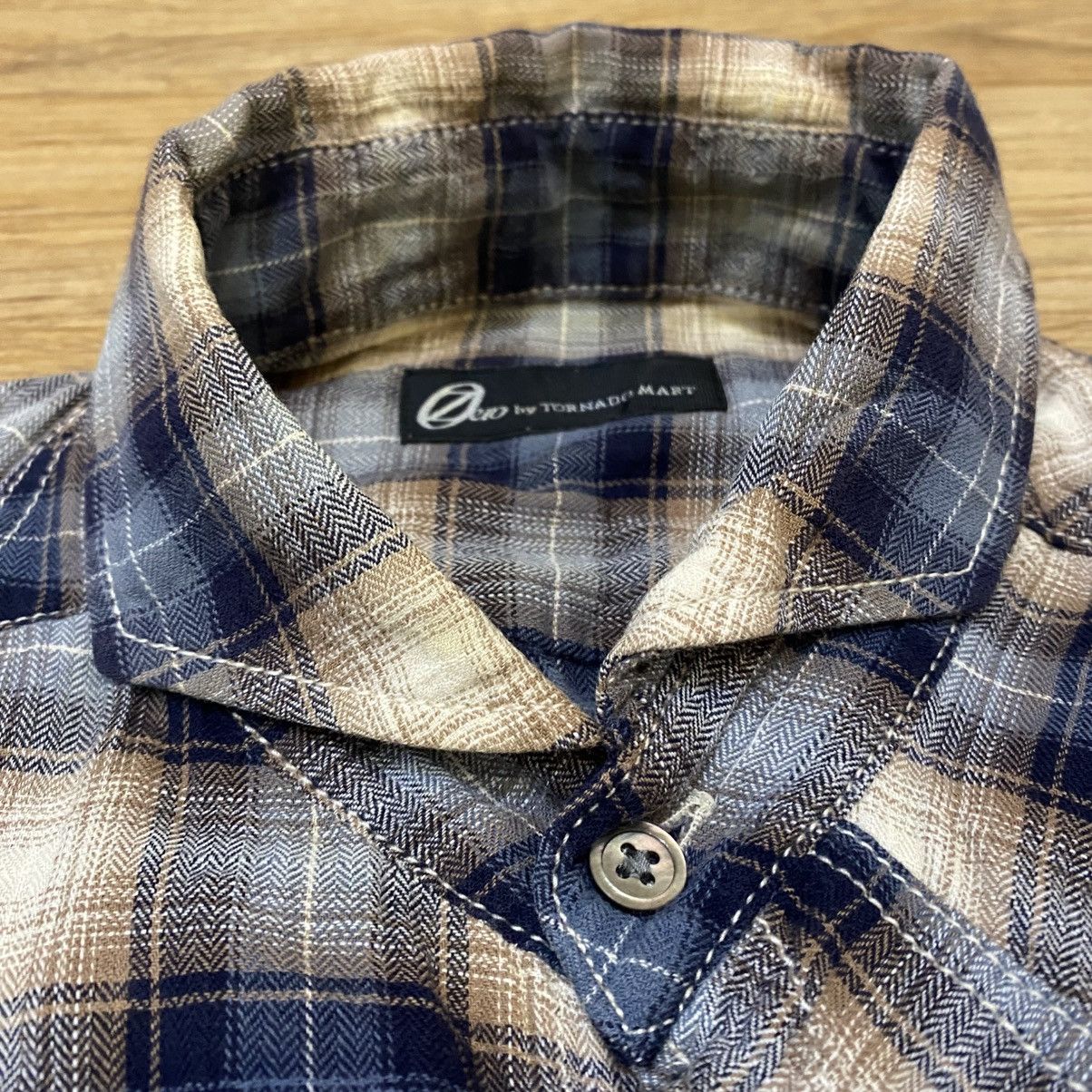 Tornado Mart Zero By Tornado Mart Plaid Button Up Shirts Size US M / EU 48-50 / 2 - 11 Thumbnail
