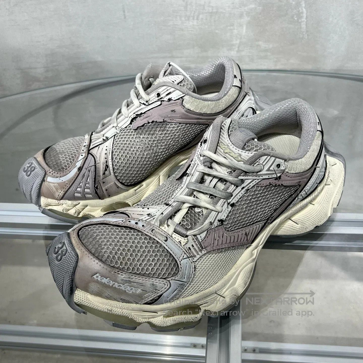Balenciaga Balenciaga Stapler Gray shoes Size US 7.5 / IT 37.5 - 1 Thumbnail