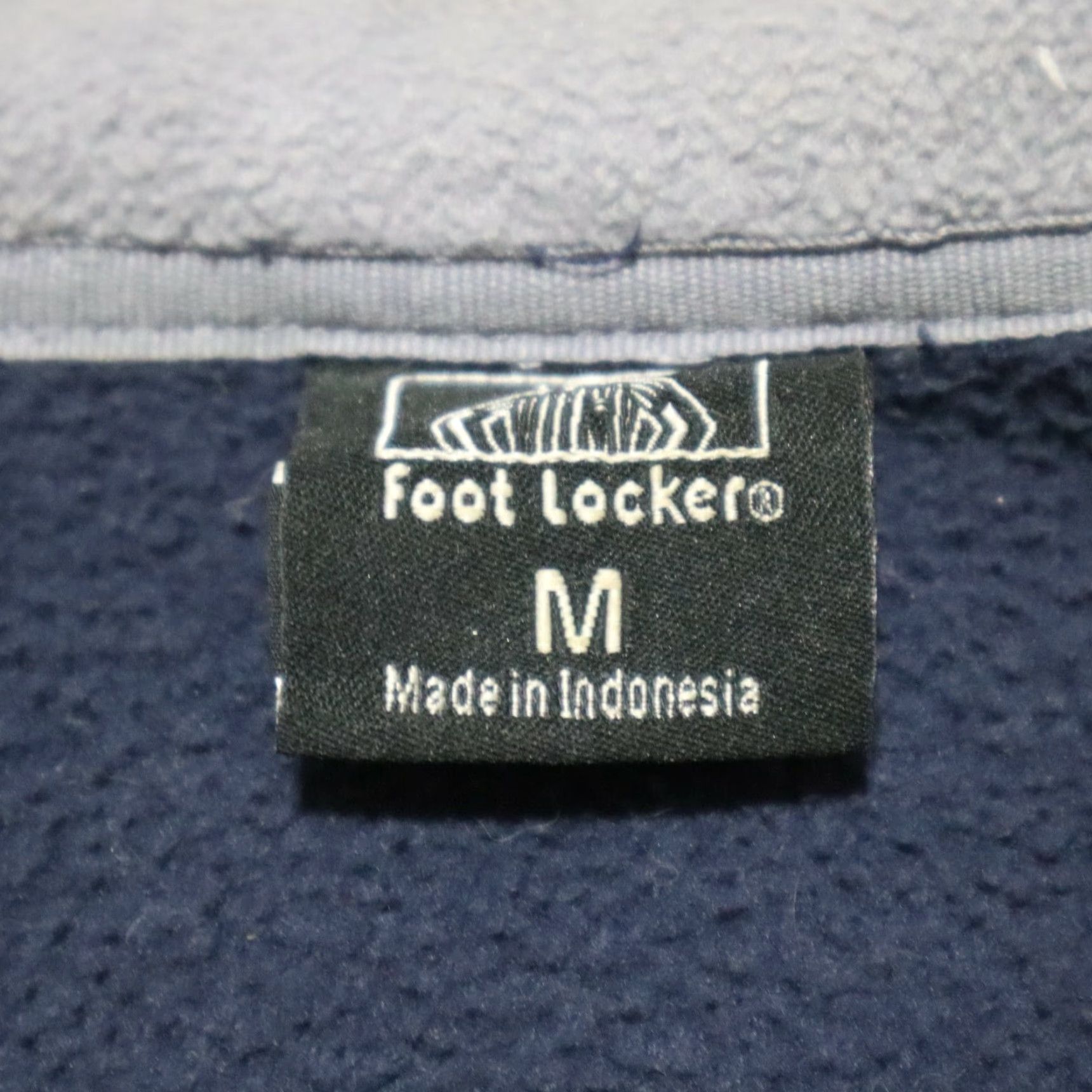 Vintage Foot Locker Jacket 1/4 Zip Blue Fleece Pullover Sweater Warm Men's Size M Medium Size US M / EU 48-50 / 2 - 3 Thumbnail