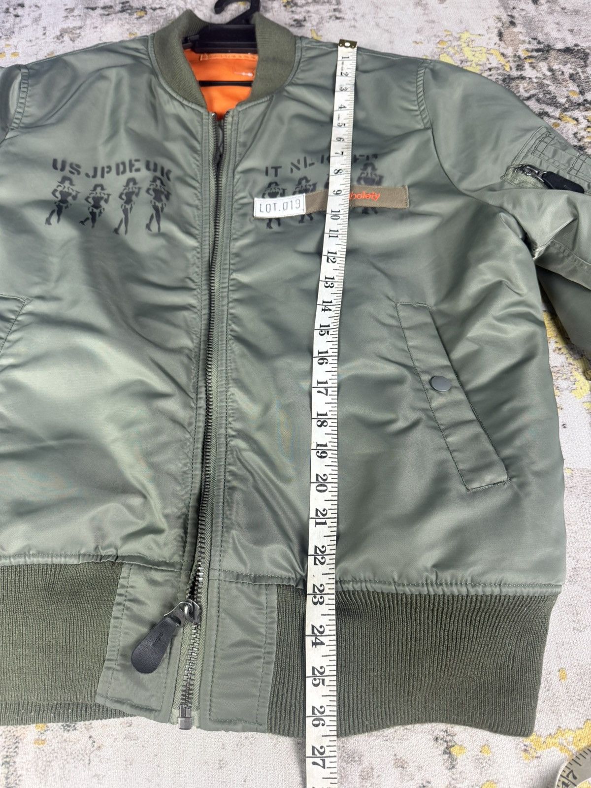 Vintage Limited Edition Subciety Ma-1 Flight Reversible Jacket Size US L / EU 52-54 / 3 - 7 Thumbnail