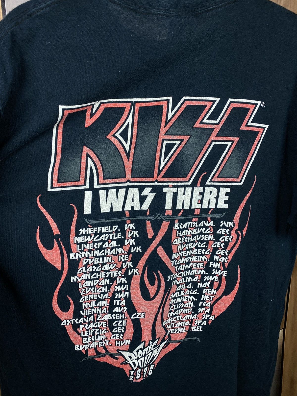 KISS 🎸Vintage 2010 T-Shirt KISS I Was There Sonic Boom Tour Tee🎸 Size US L / EU 52-54 / 3 - 4 Thumbnail