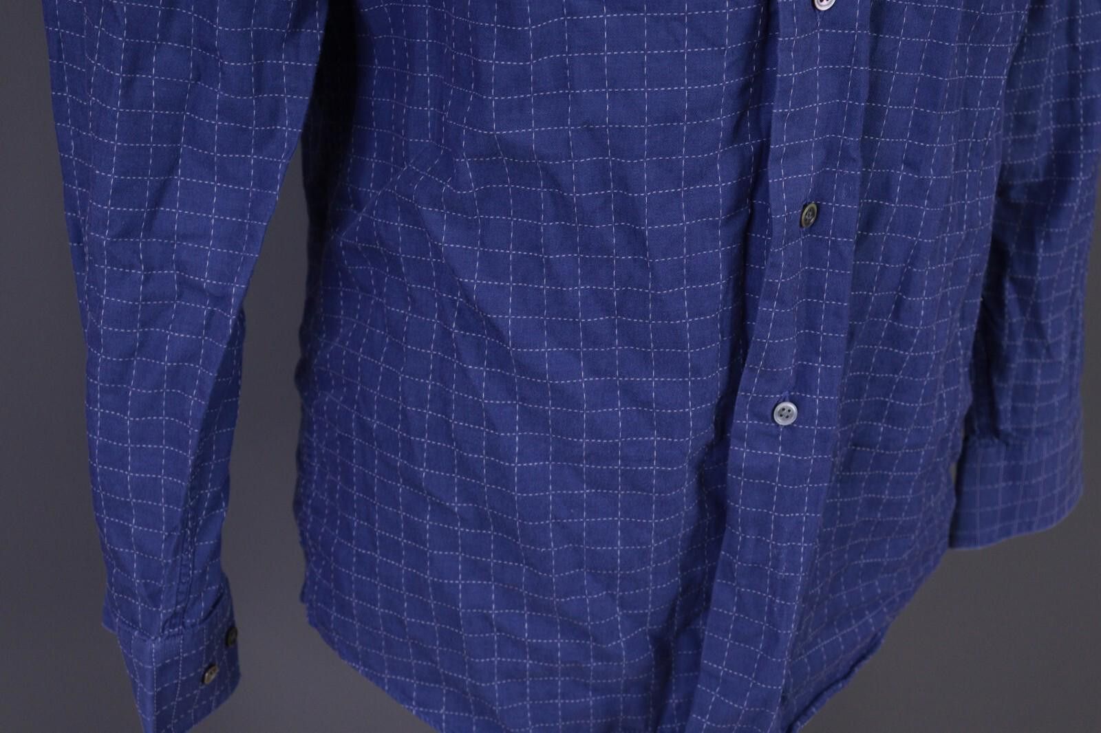 Christian Dior Monsieur Christian Dior Blue Check Dress Shirt Size 39 / 15 1/2 Size US M / EU 48-50 / 2 - 8 Thumbnail
