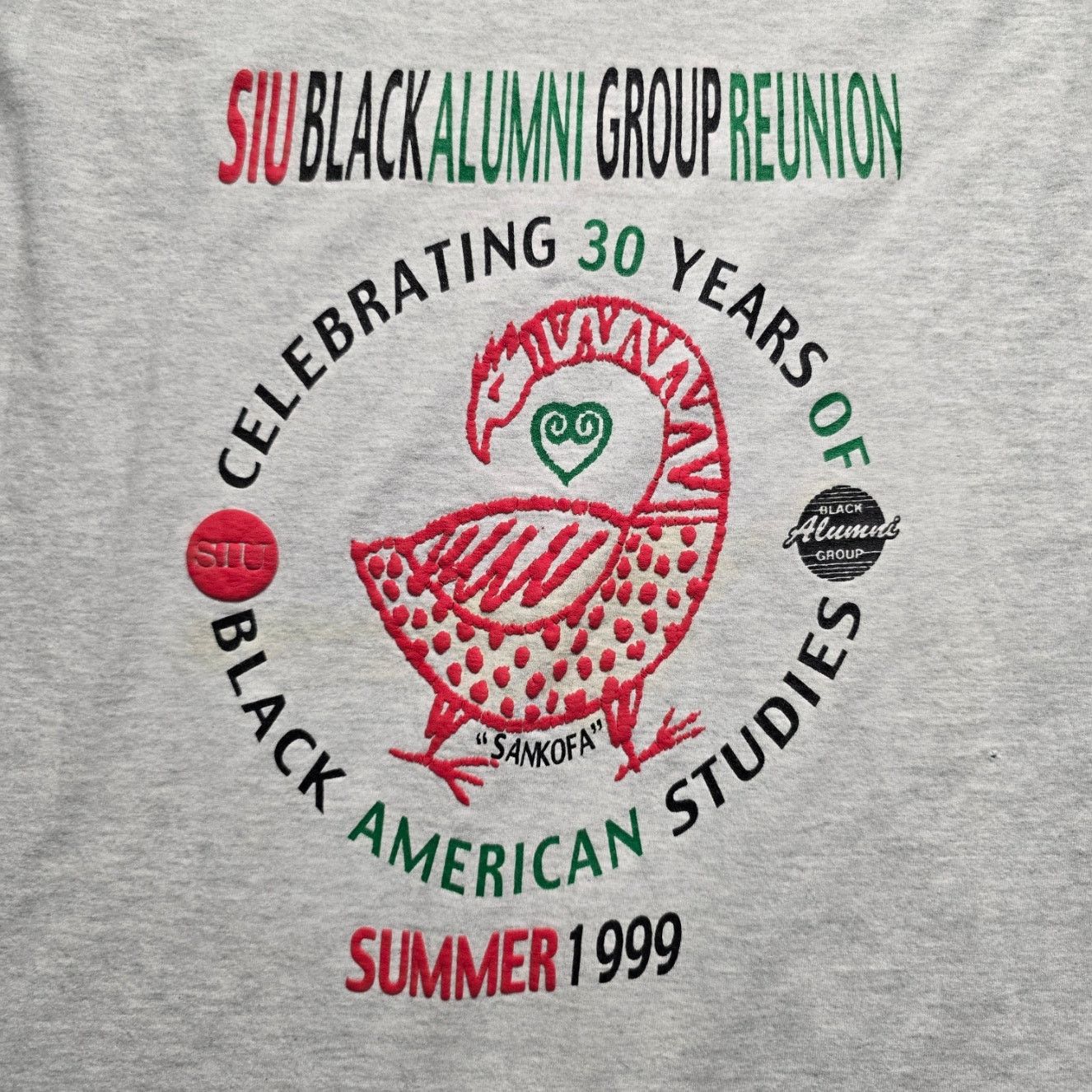 Vintage Vintage Southern Illinois University SIU Black Alumni Tee Size US XXL / EU 58 / 5 - 2 Thumbnail