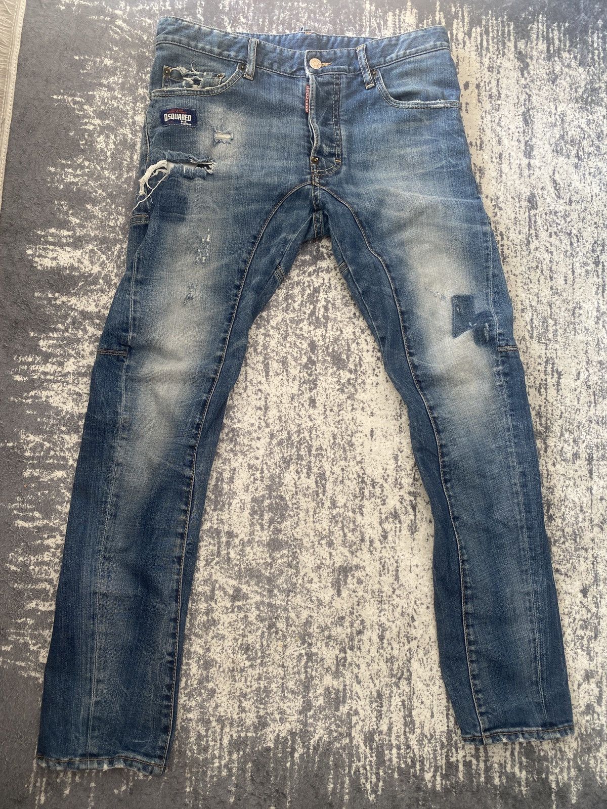 Dsquared2 Dsquared luxury denim jeans with small logo Size US 32 / EU 48 - 1 Thumbnail