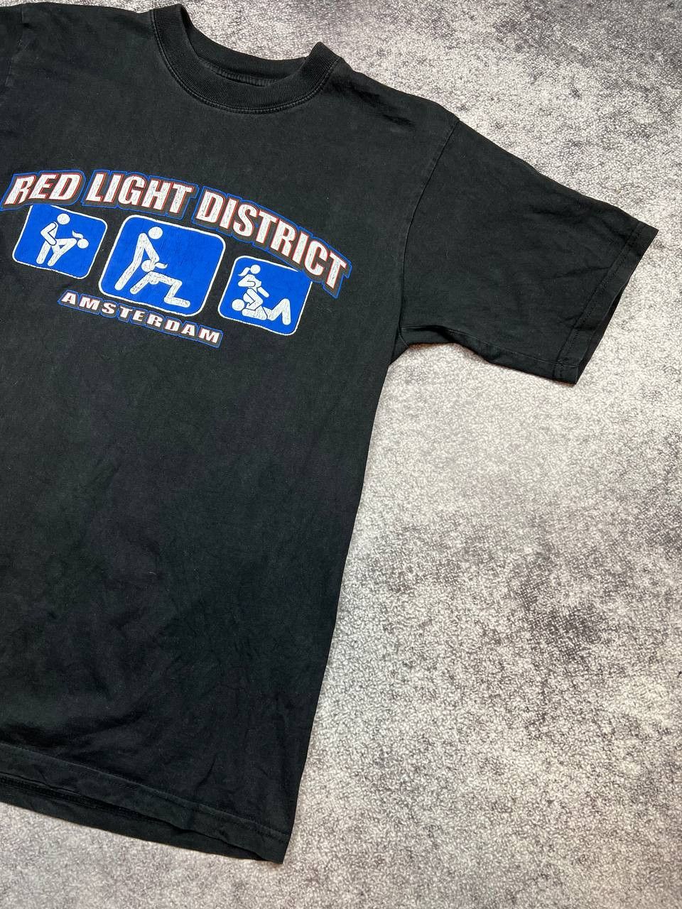 Vintage Vintage Red Light District Amsterdam T-Shirt Humor Tee Size US S / EU 44-46 / 1 - 3 Thumbnail