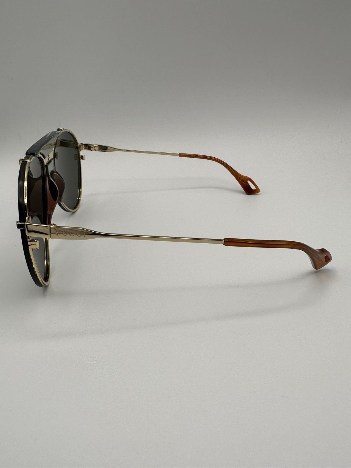 Gucci Gucci Aviator Sunglasses Size ONE SIZE - 6 Thumbnail