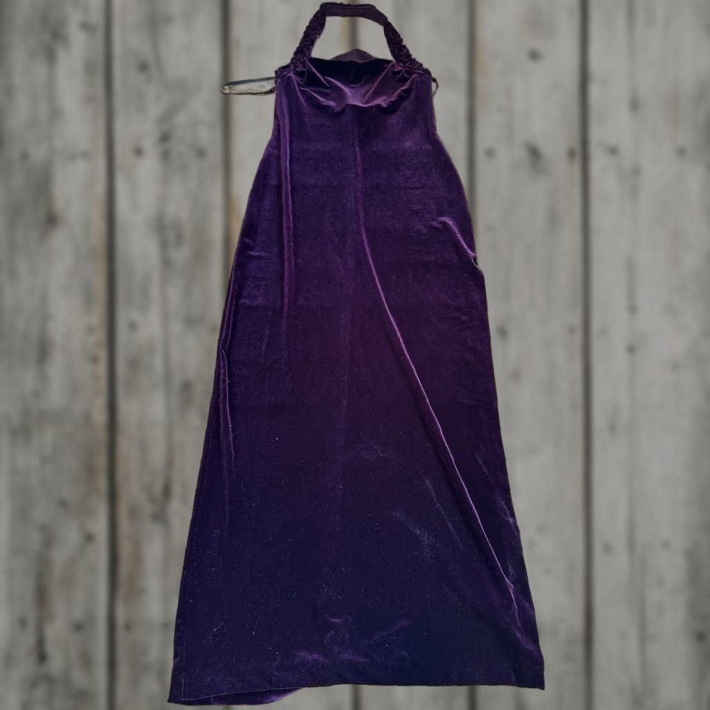 halter top purple dress Lovelle Halter Neck Rosette Mini Dress Lavender main image 1