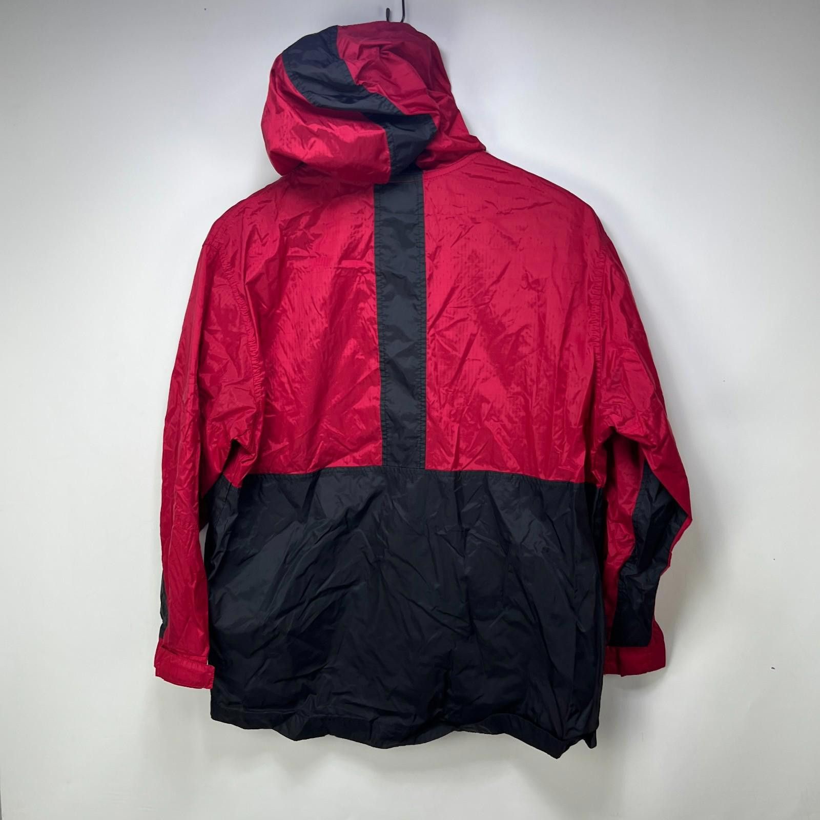 Nike Vintage 90s Nike Hooded Windbreaker Jacket Youth Large Size US L / EU 52-54 / 3 - 10 Thumbnail