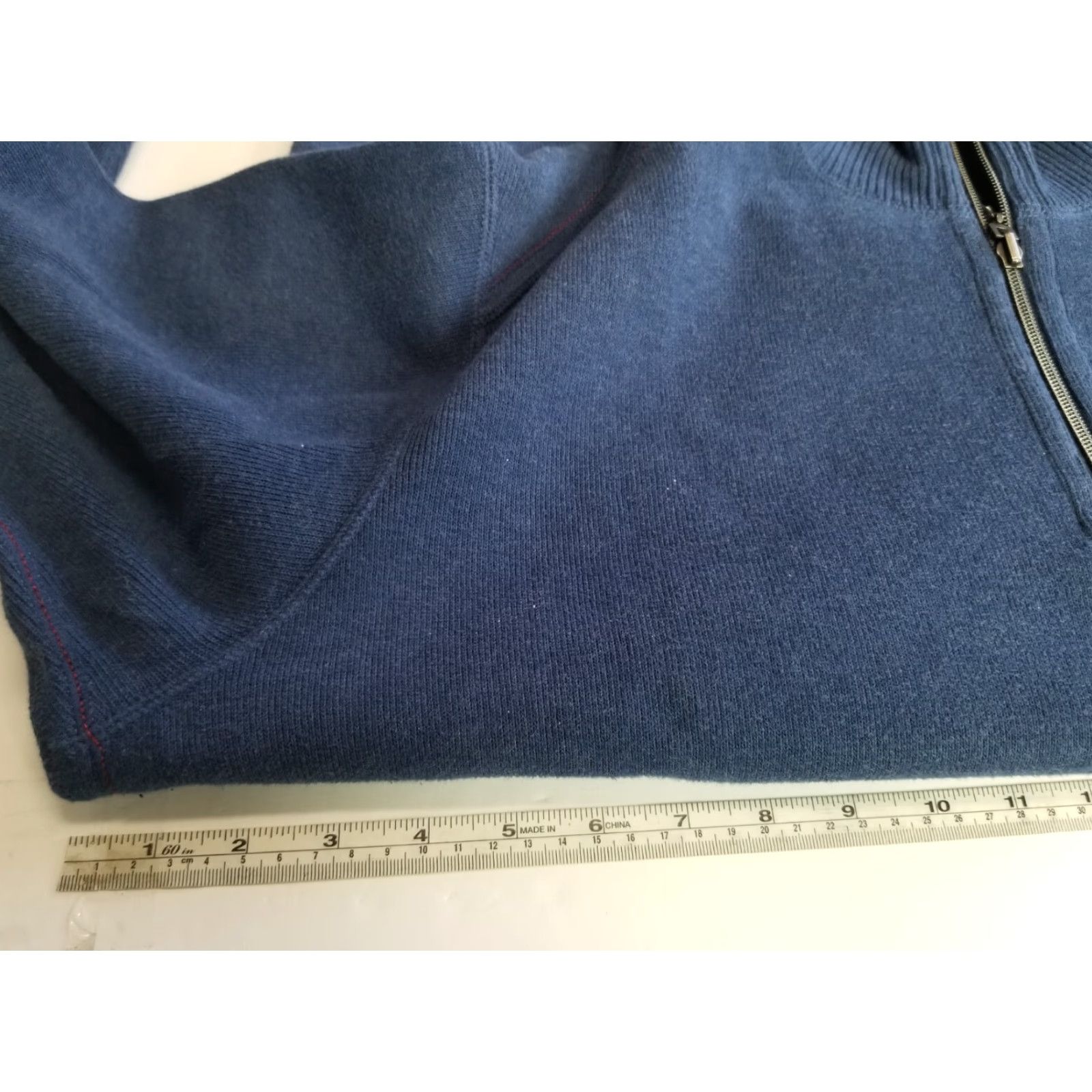 Tommy Bahama Tommy Bahama Sweater Mens Regular Size M Blue Long Sleeve Mock Neck 1/4 Zip Logo Pullover Knit Classic 90s Size US M / EU 48-50 / 2 - 3 Thumbnail
