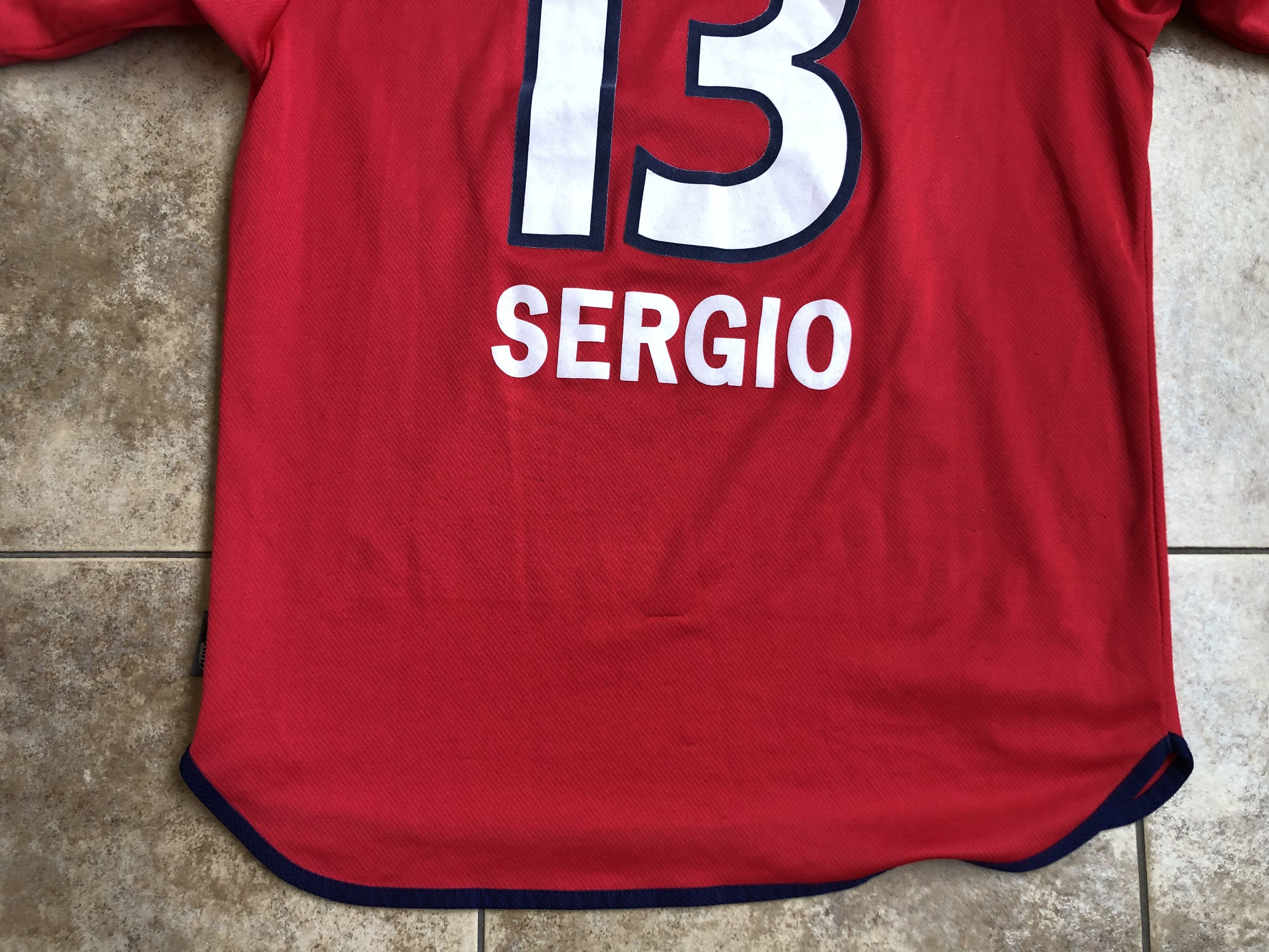 Adidas Bayern Munich Home Football Shirt 1999-2001 #13 Sergio Size US S / EU 44-46 / 1 - 18 Thumbnail