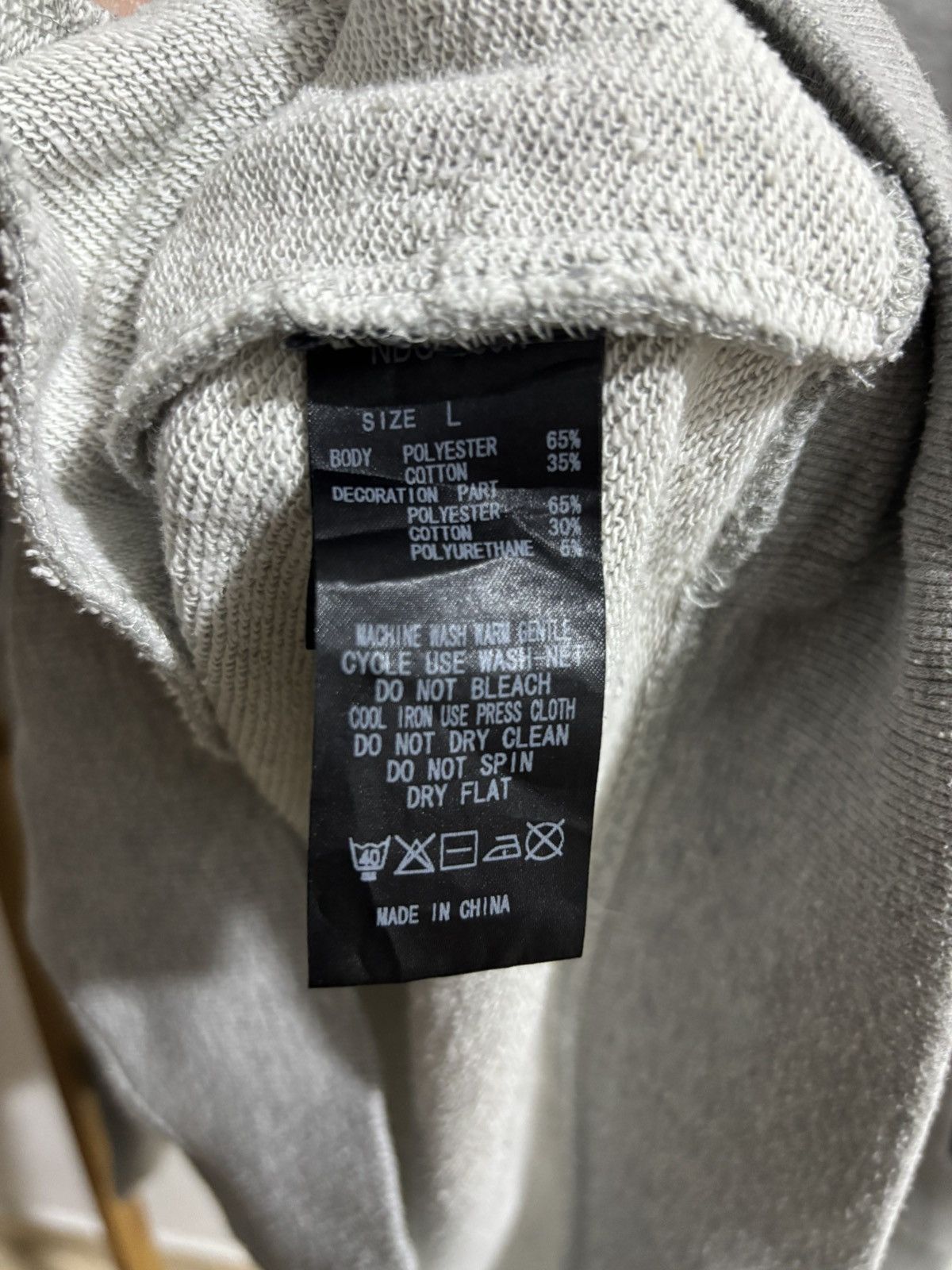 Number (N)ine Number Nine Sleeve Hit Sweatshirt Size US L / EU 52-54 / 3 - 6 Thumbnail