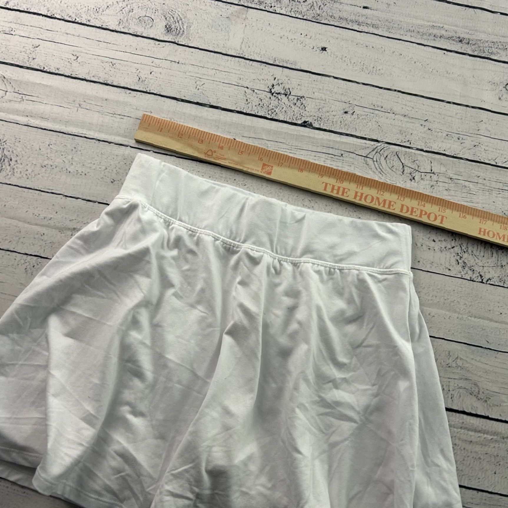 Gap Gap White Brushed Tech Jersey Pull On Skort Women M Nike? Size M / US 6-8 / IT 42-44 - 5 Thumbnail