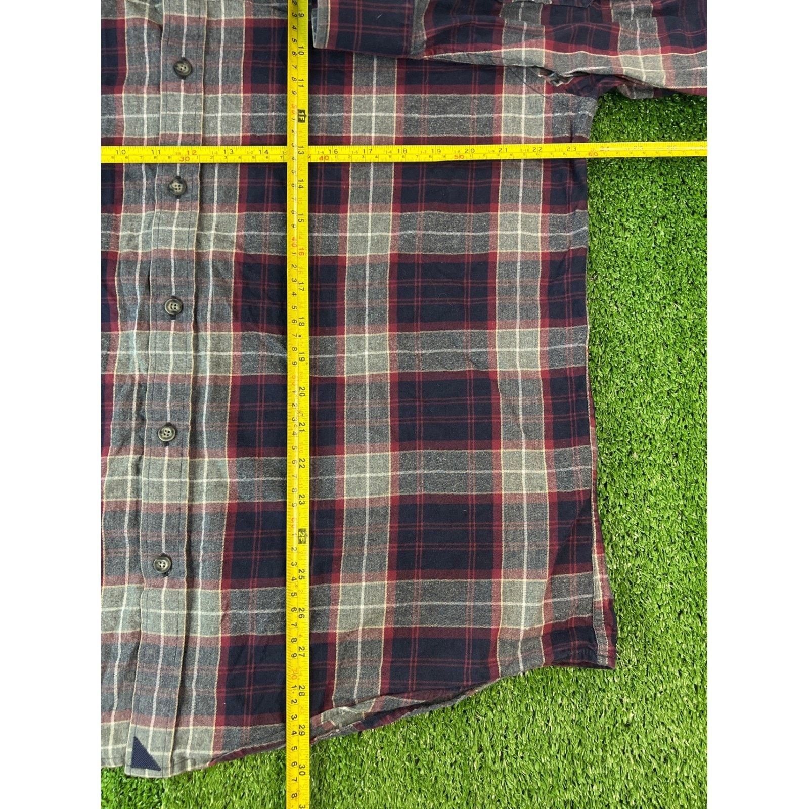 UNTUCKit UNTUCKit Mens X-Large Plaid Button Down Shirt Size US XL / EU 56 / 4 - 5 Thumbnail
