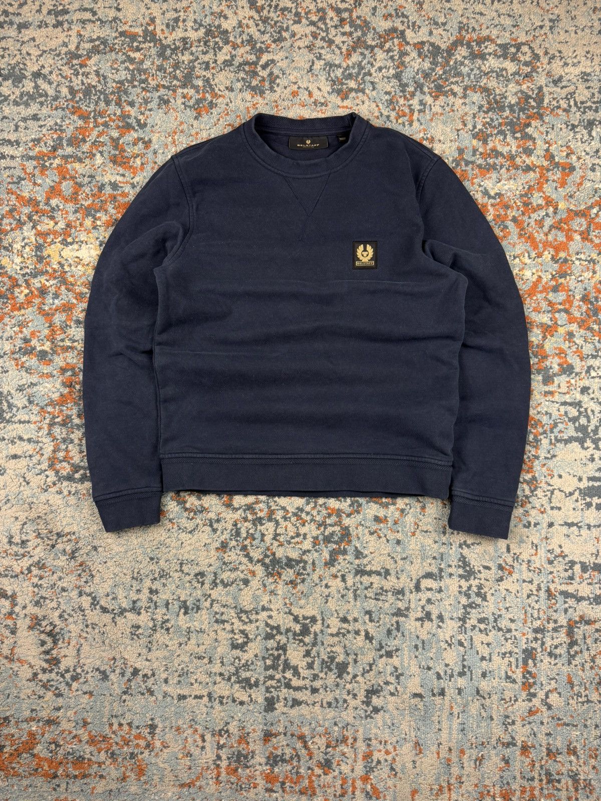 Belstaff × Vintage Vintage y2k Belstaff logo sweatshirt crewneck Size US S / EU 44-46 / 1 - 1 Thumbnail