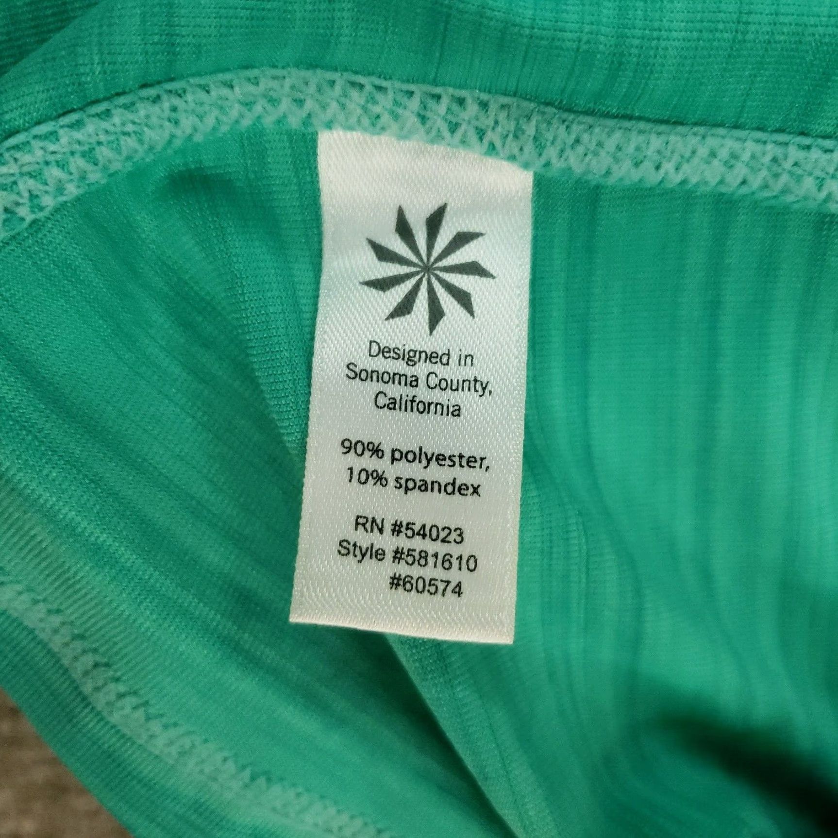 Athleta Athleta Womens Green Long Sleeve 1/4 Zip Pullover Sweatshirt Medium Size M / US 6-8 / IT 42-44 - 6 Thumbnail