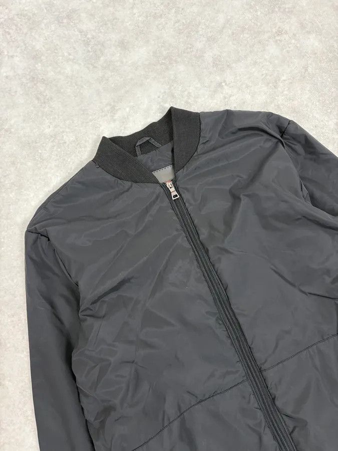 Prada 2000s Prada Black Nylon Bomber Jacket Size US M / EU 48-50 / 2 - 5 Thumbnail