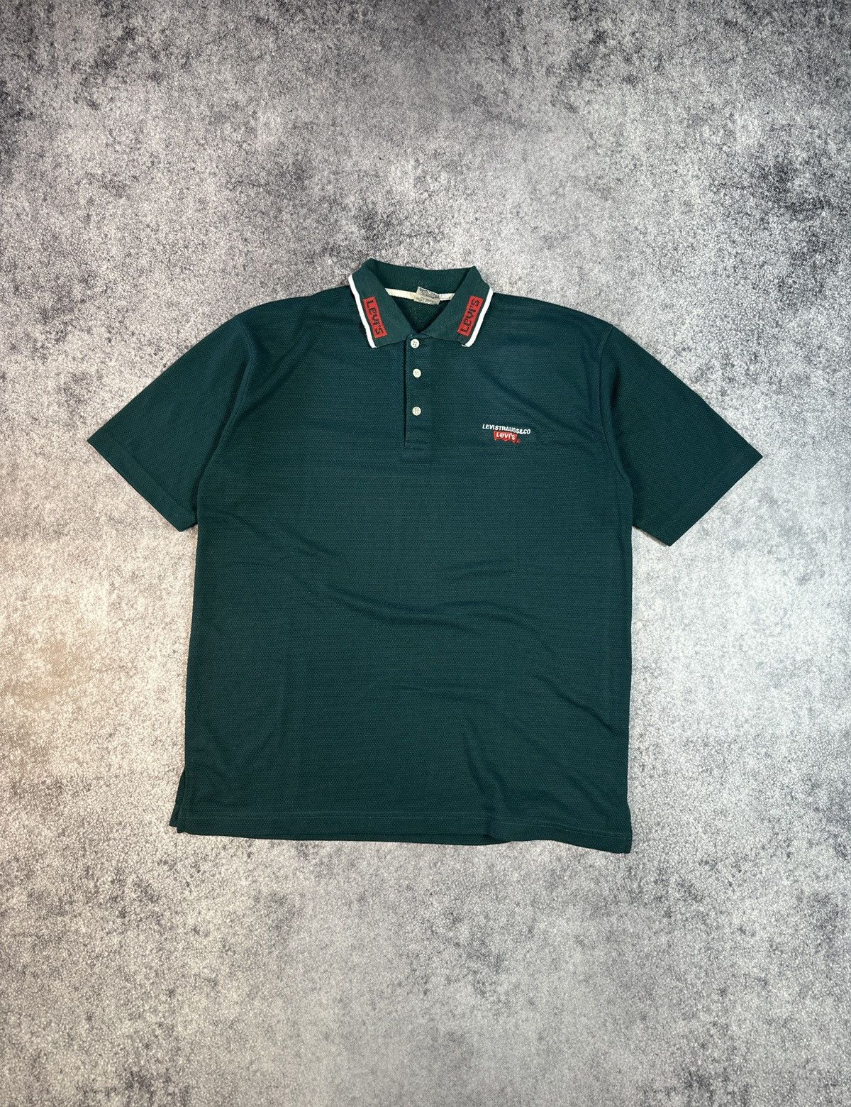 Levi's × Vintage Vintage Levi’s Red Tab Polo Avant Garde Streetwear Rare VTg Size US XL / EU 56 / 4 - 1 Thumbnail