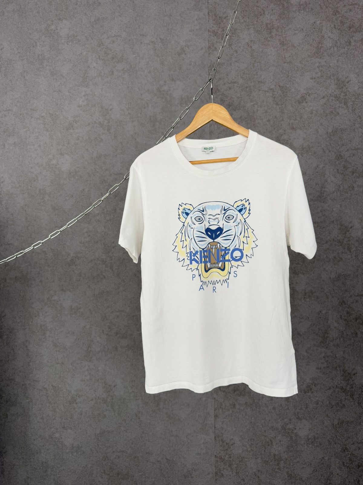 Designer × Kenzo Kenzo designer big center logo tee Size US M / EU 48-50 / 2 - 1 Thumbnail