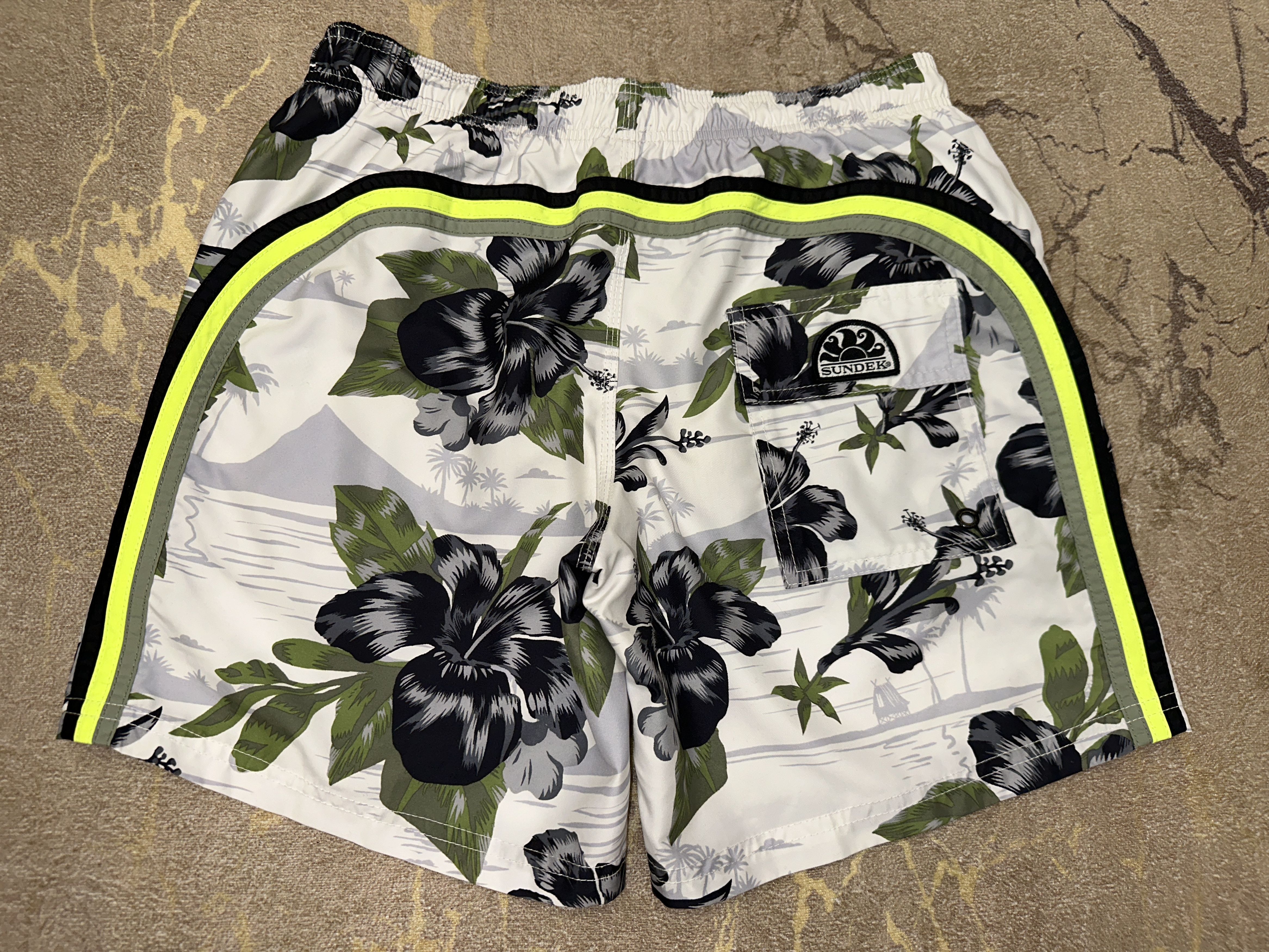 Sundek Sundek S Beach Elastic Board Shorts Trunks Bath Size S 31 32 Size US 30 / EU 46 - 3 Thumbnail