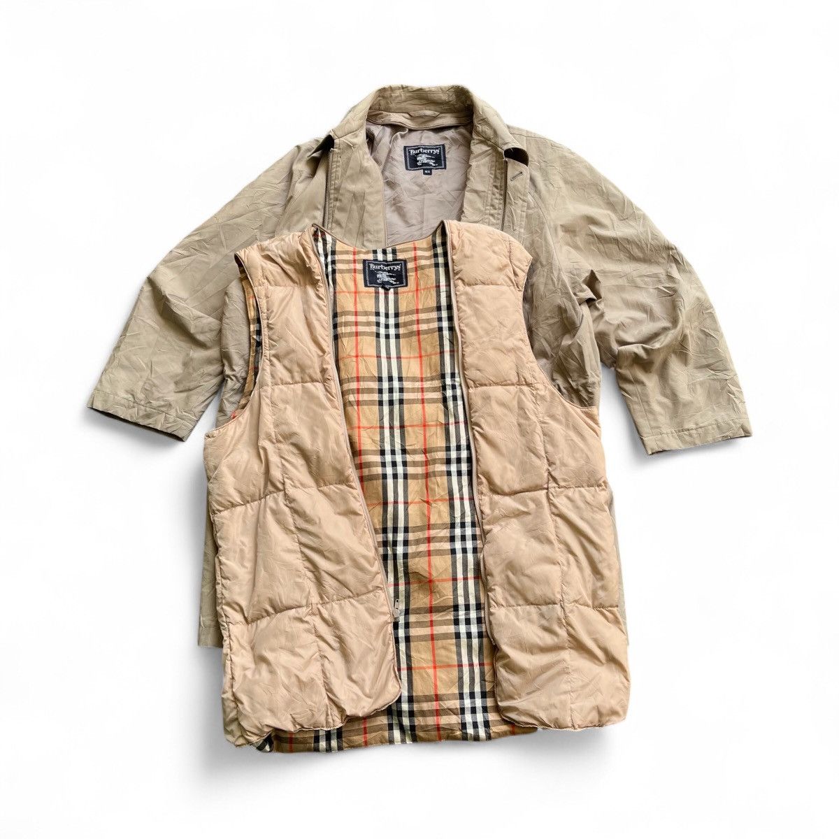 Burberry Burberrys Novacheck Double Layer Size US XL / EU 56 / 4 - 4 Thumbnail