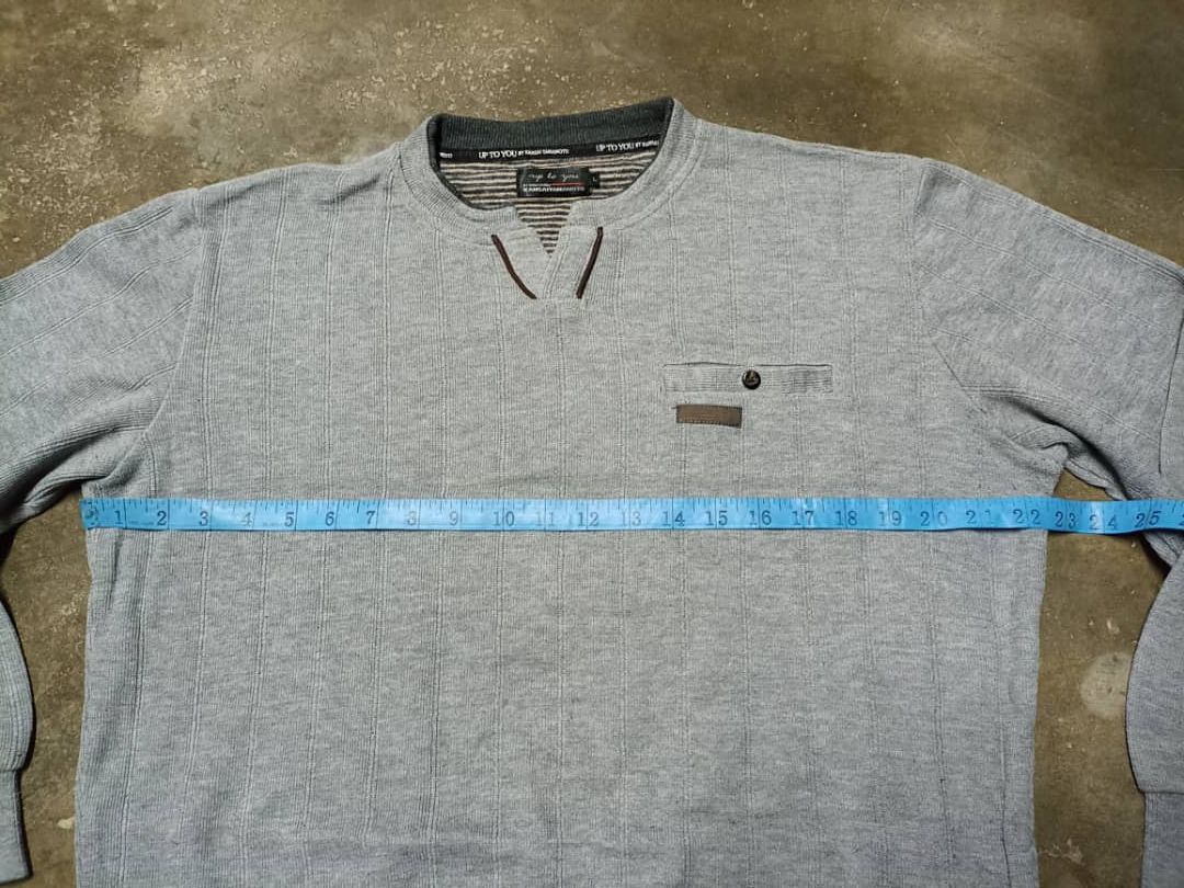 Kansai Yamamoto Kansai Yamamoto sweatshirt V neck Size US M / EU 48-50 / 2 - 11 Thumbnail