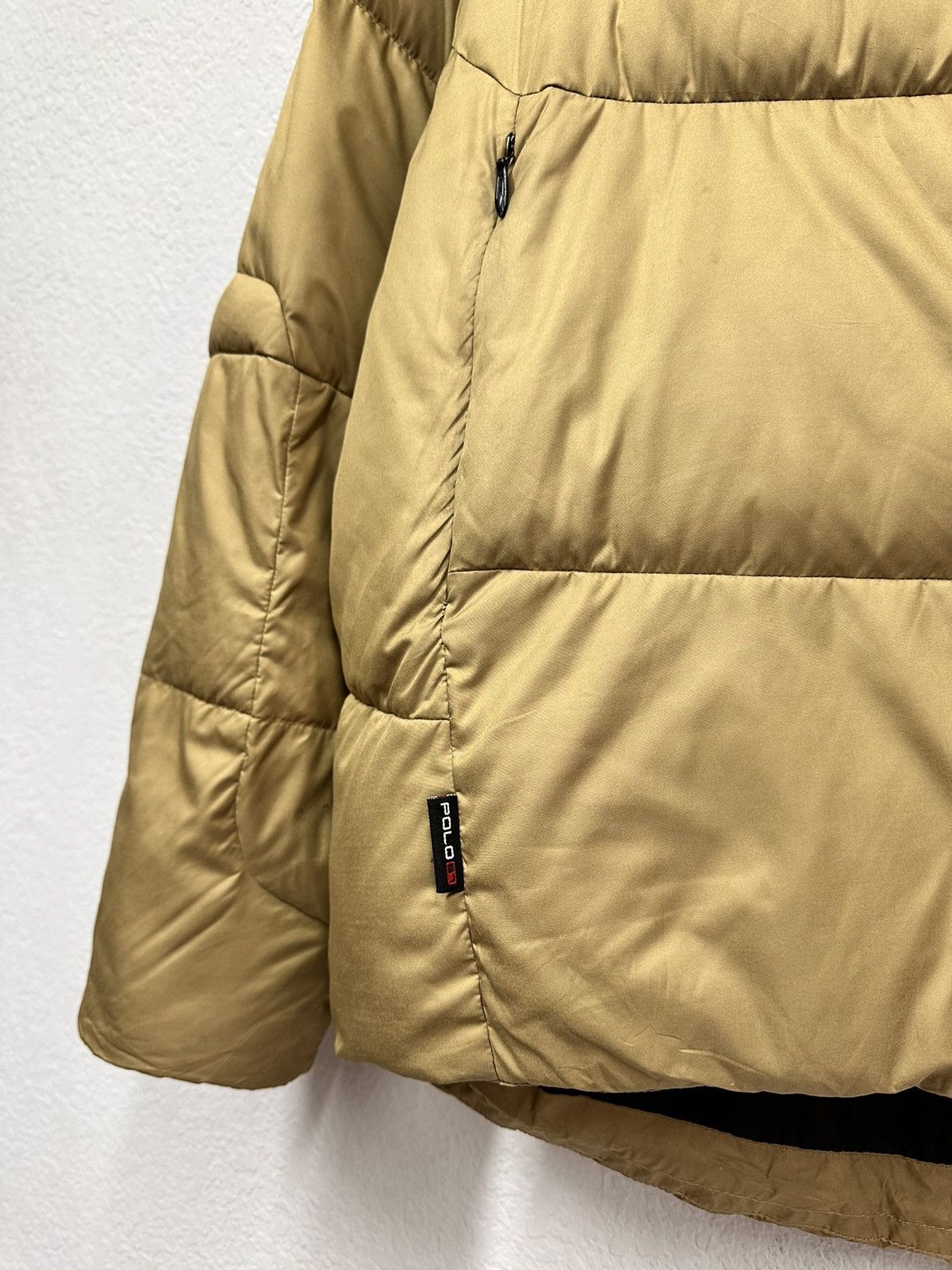 Polo Ralph Lauren Vintage Puffer Down Jacket Ralph Lauren Y2K Brown Arcteryx Size US XL / EU 56 / 4 - 5 Thumbnail
