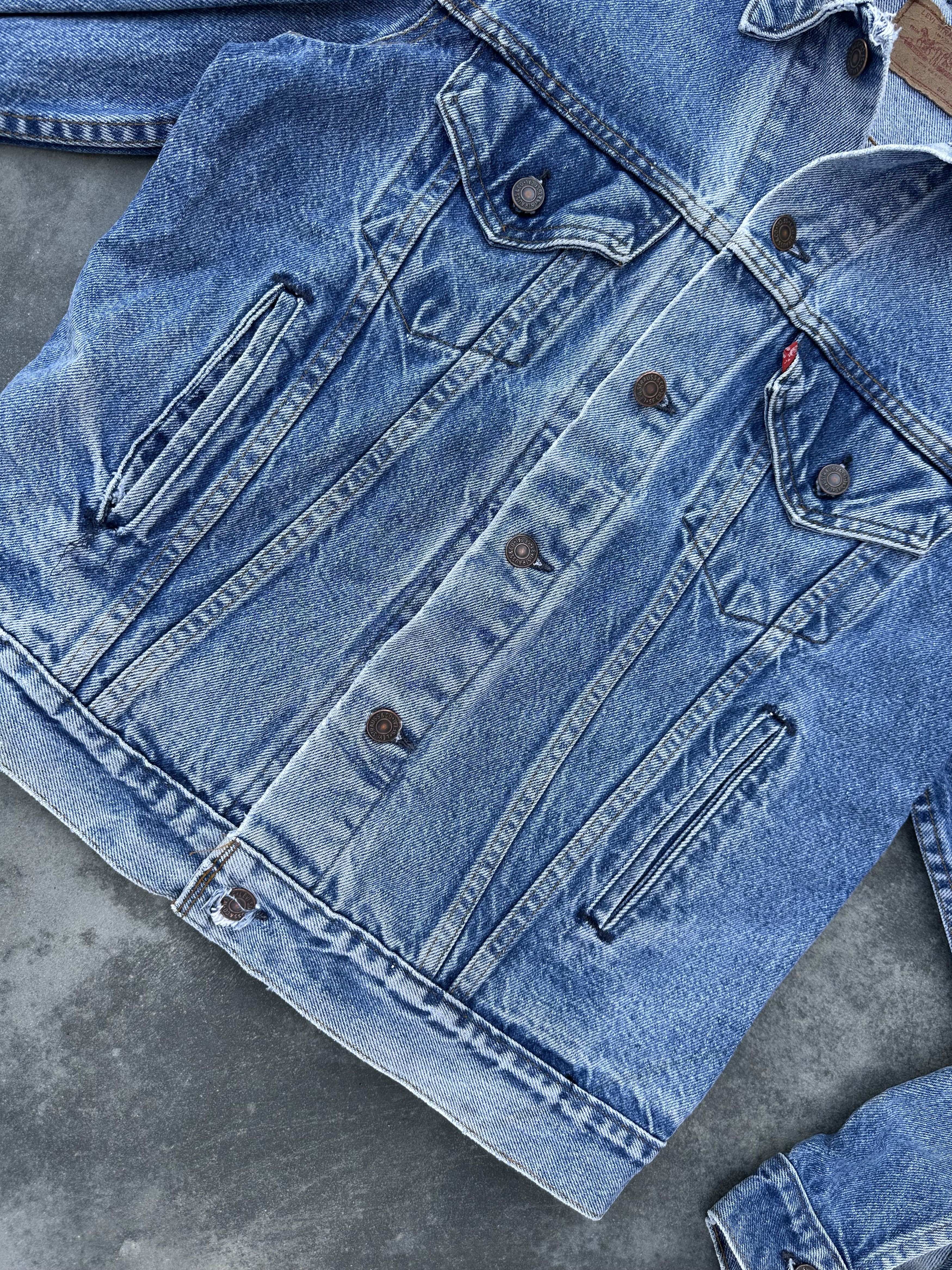 Levi's Levi’s Type III Trucker Denim Jacket Button 527 – 80s 90s Size US M / EU 48-50 / 2 - 7 Thumbnail