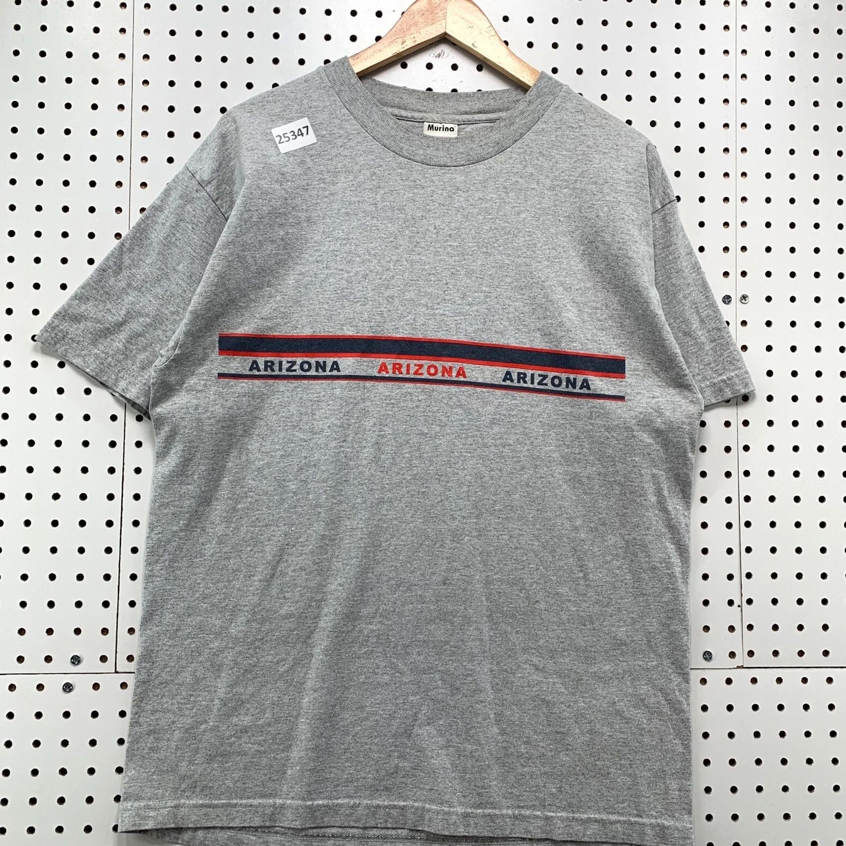 Vintage VINTAGE Arizona Shirt Gray Single Stitch MURINA Adult Large 21x29 90s Shirt Mens Size US L / EU 52-54 / 3 - 5 Thumbnail