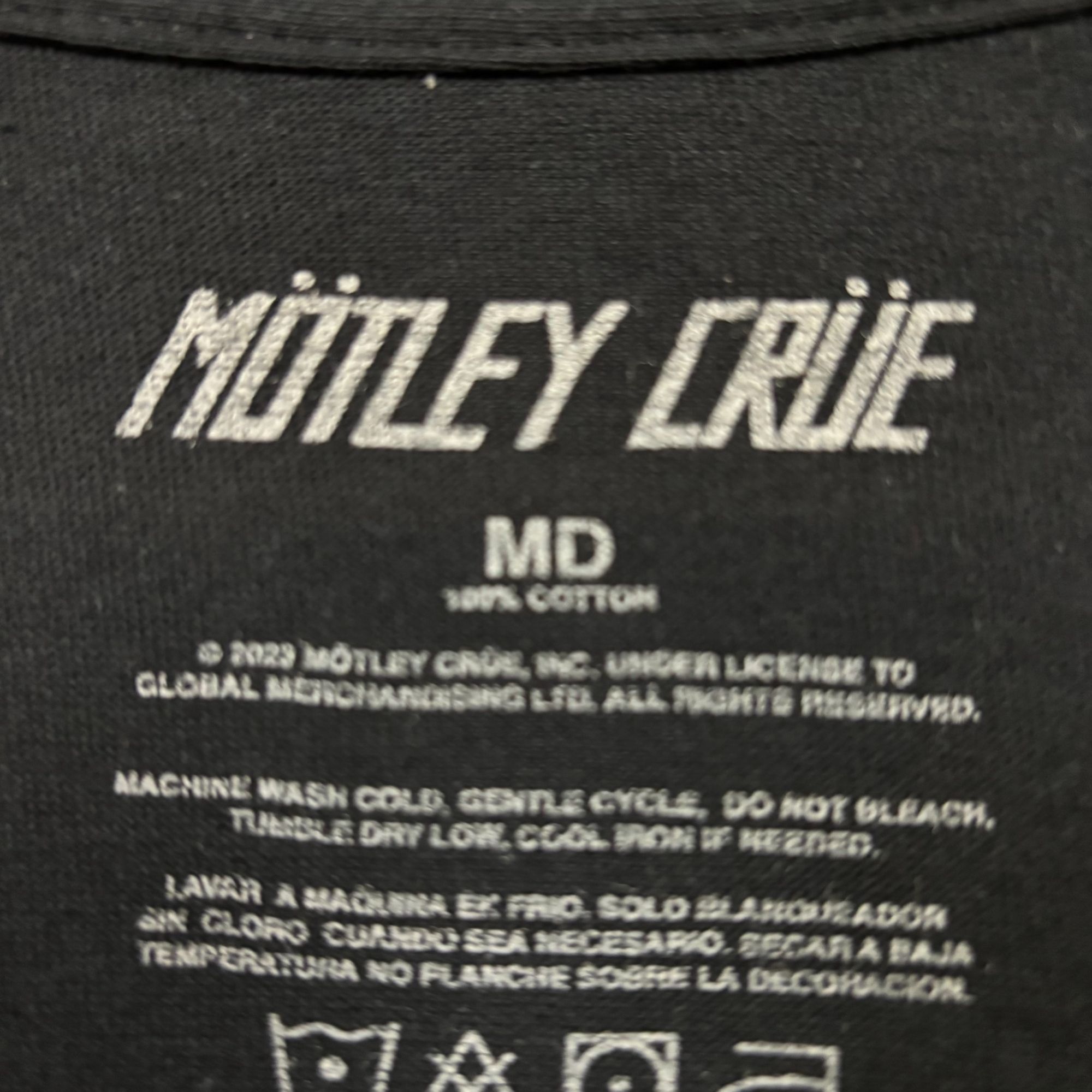 Band Tees Motley Crue Take A Ride On The Wild Side Band Tee M Size US M / EU 48-50 / 2 - 4 Thumbnail
