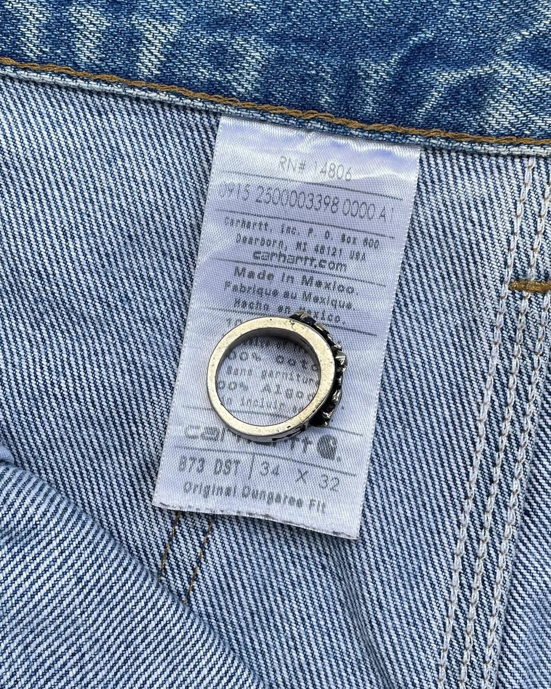 Carhartt Distressed Carhartt Douleknee Pant - B73 DST🥶 Size US 34 / EU 50 - 6 Thumbnail