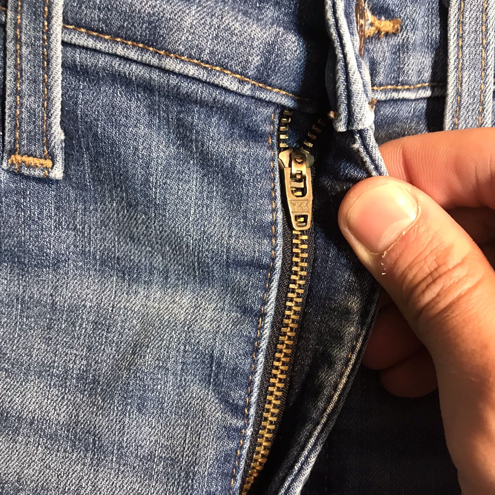 Madewell Madewell 9” High-rise Skinny Distressed Denim Blue Jeans Womens 27 X 25.5 Jeans Women Slim Bohemian College 5-Pocket Zip Denim Pant Size 27" / US 4 / IT 40 - 5 Thumbnail