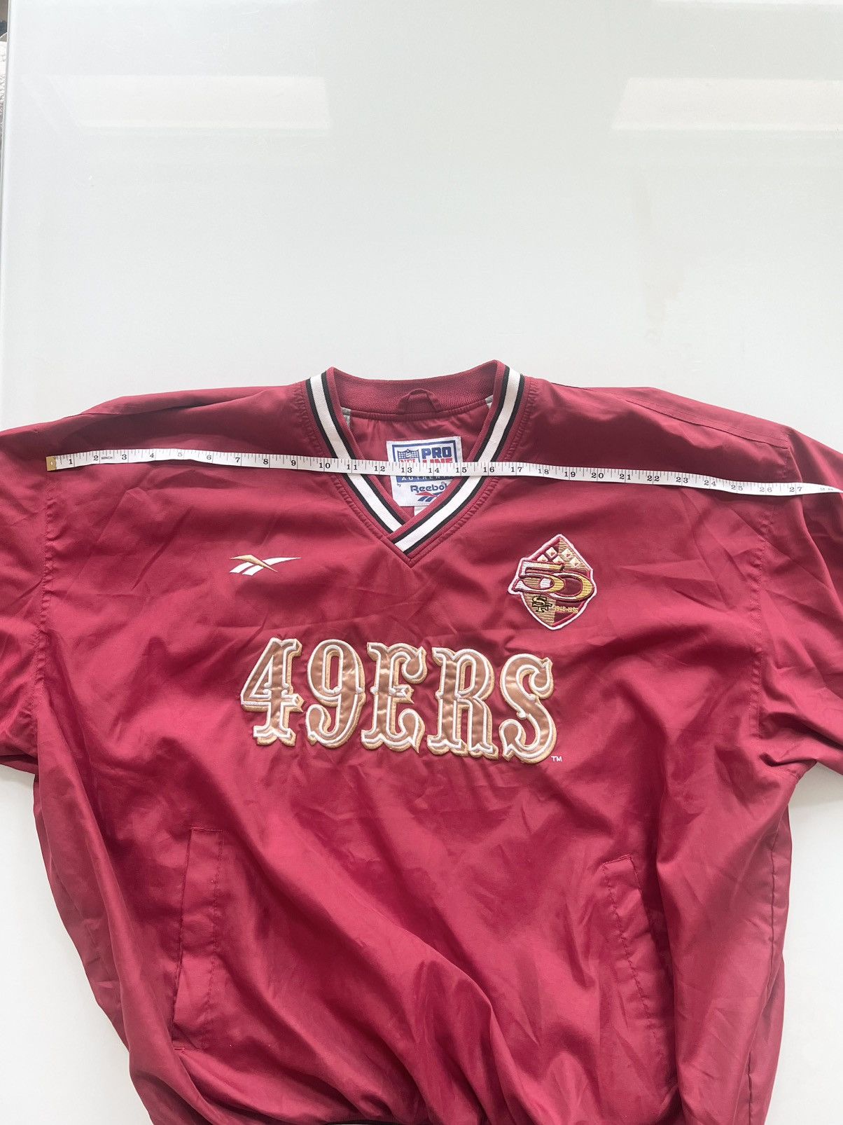 Reebok Vintage 90s Reebok San Francisco 49ers Pullover Windbreaker Size US XXL / EU 58 / 5 - 12 Thumbnail