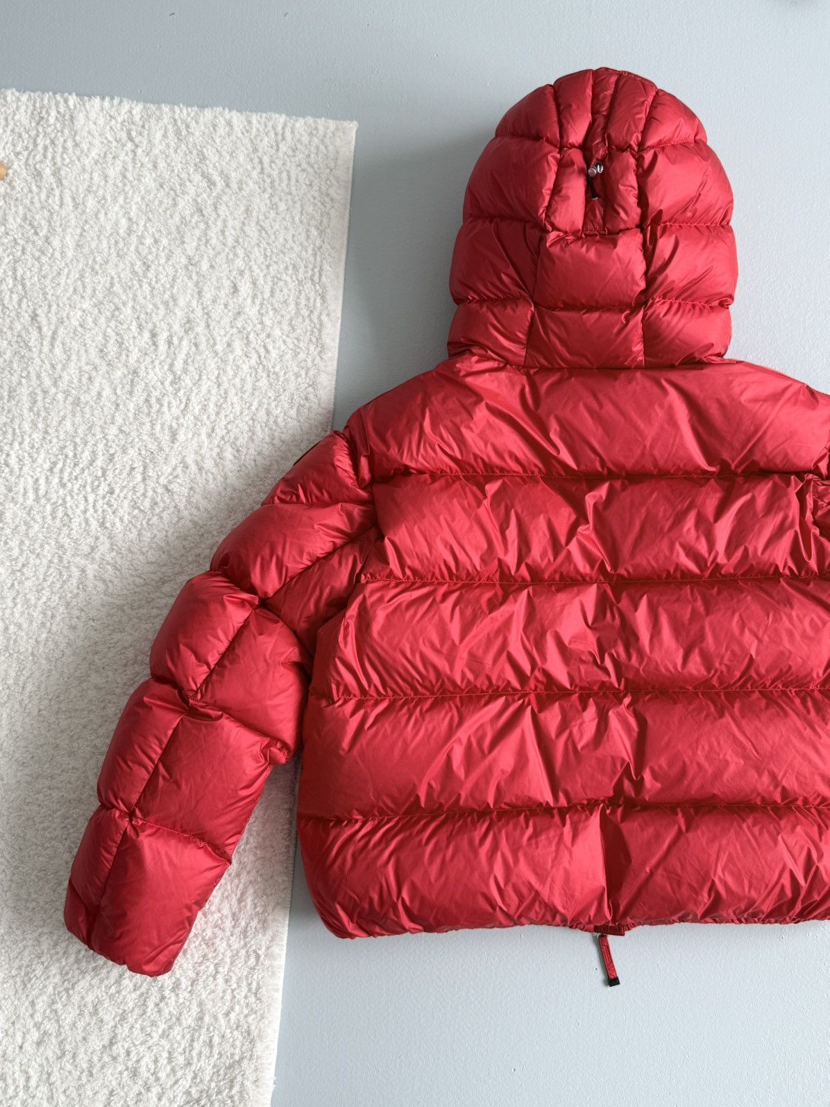 Parajumpers PARAJUMPERS Hooded Down Puffer Hollywood Jacket Red Women’s Size XL / US 12-14 / IT 48-50 - 10 Thumbnail