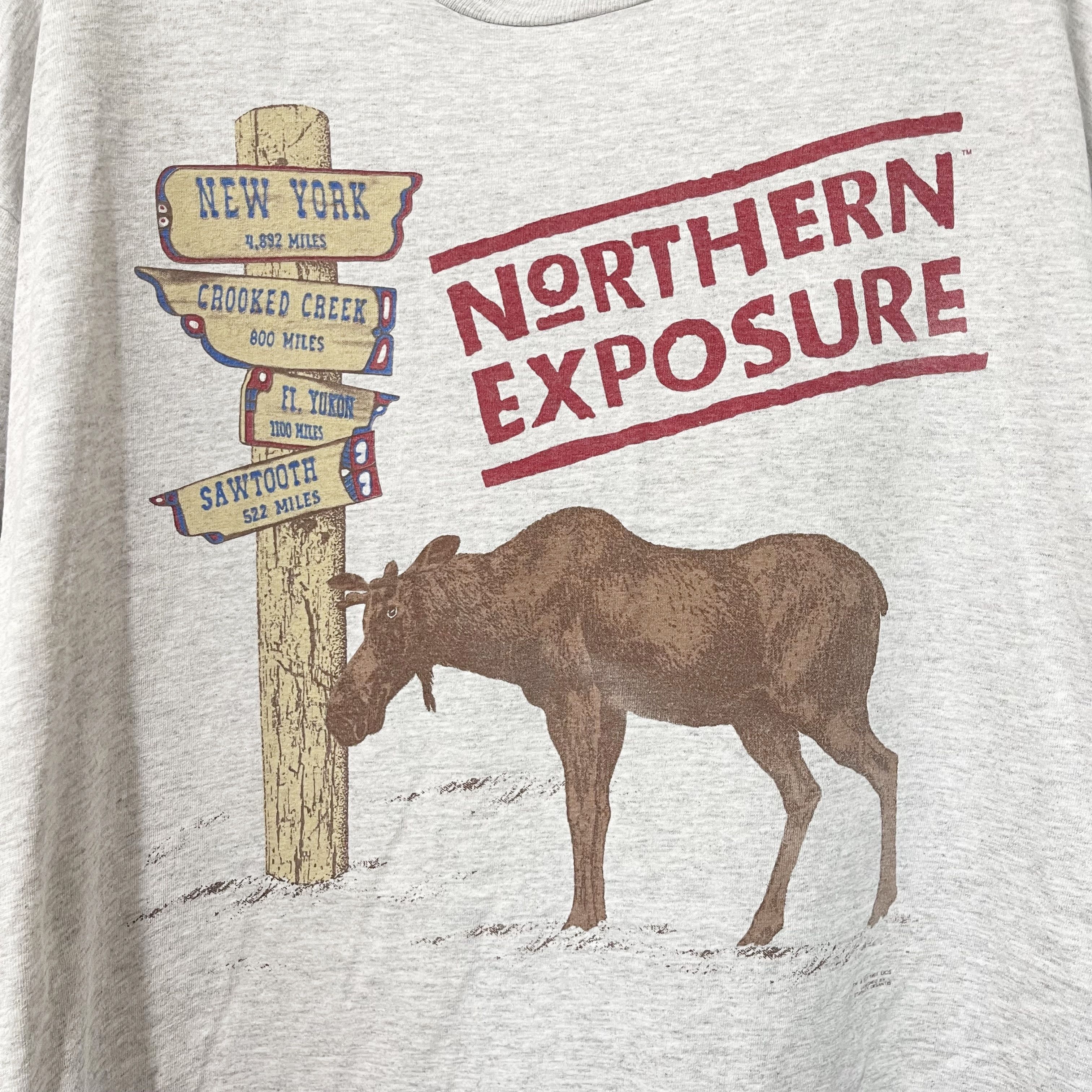 Vintage Vintage 90s Northern Exposure TV T-Shirt Size US XL / EU 56 / 4 - 2 Thumbnail