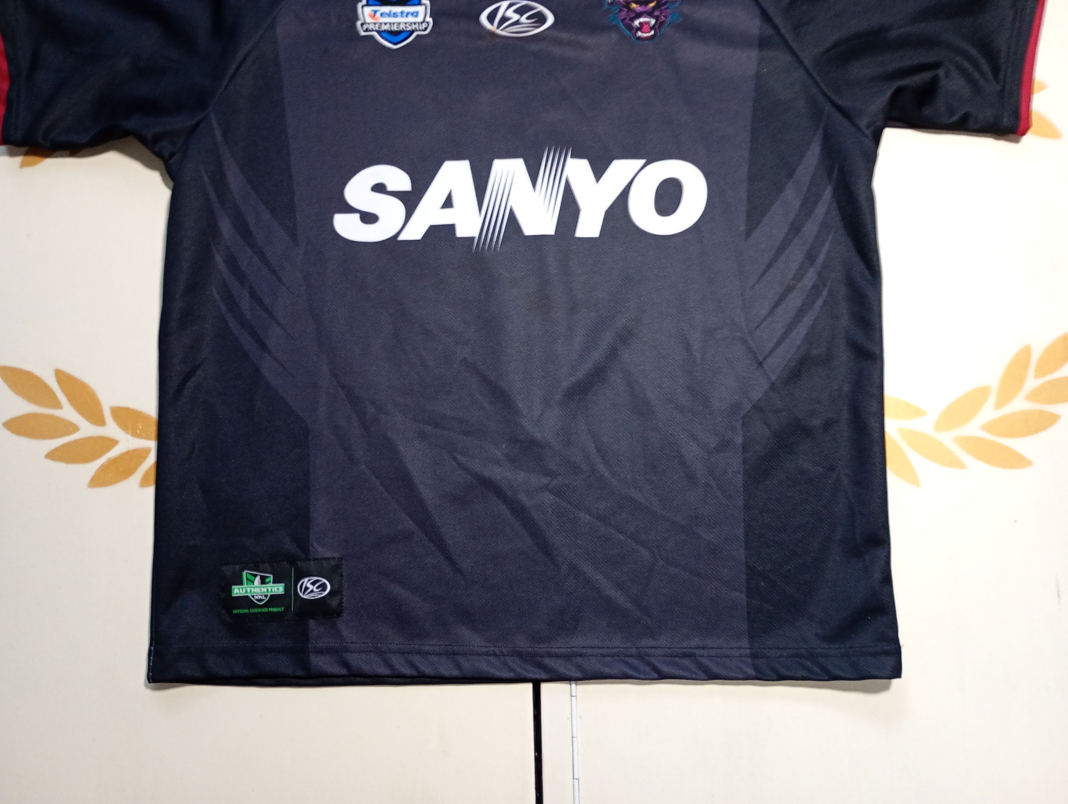 Vintage Penrith Panthers NRL Rugby Shirt 10 Tony Ferguson 2010 Size US XL / EU 56 / 4 - 4 Thumbnail