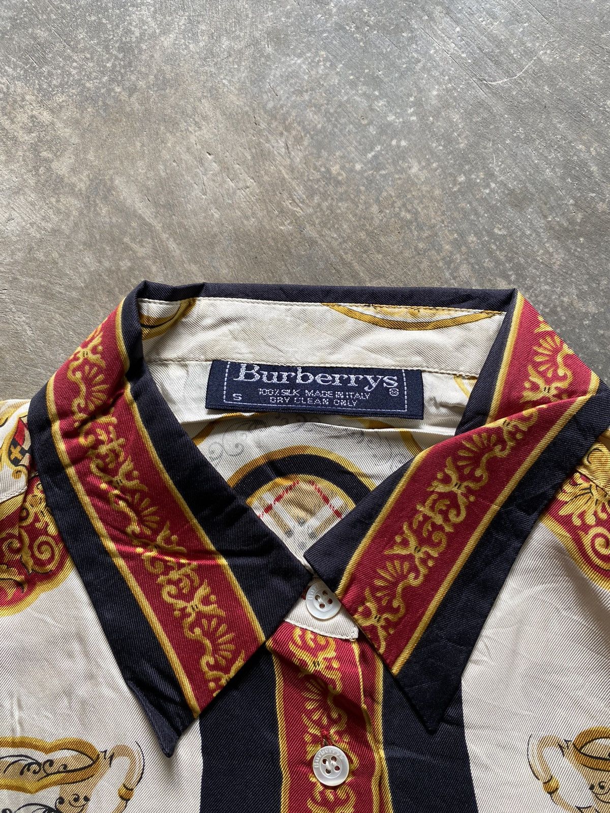 Vintage Rare HOLY GRAILS Burberrys Silk Size US S / EU 44-46 / 1 - 2 Thumbnail