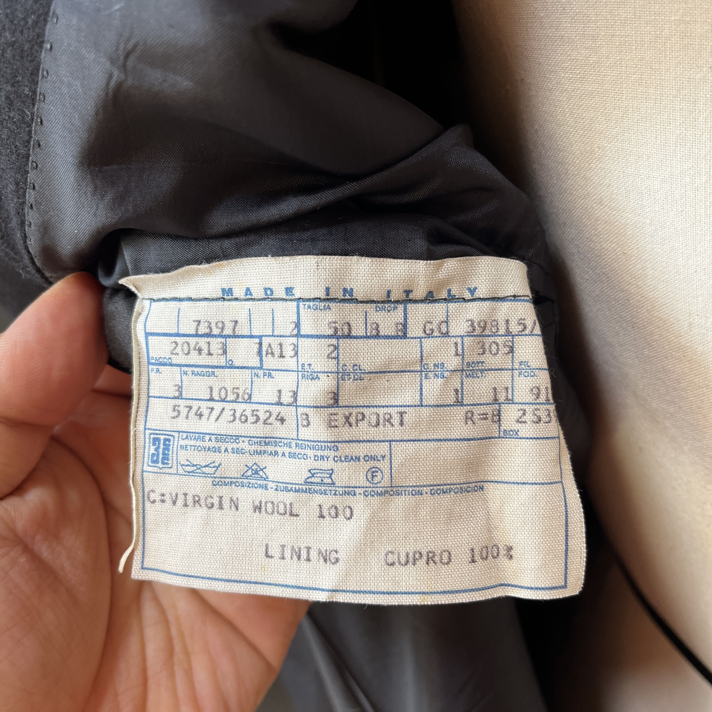 Corneliani Corneliani Mainline Double Breasted Wool Jacket IT50 Size 50R - 4 Thumbnail