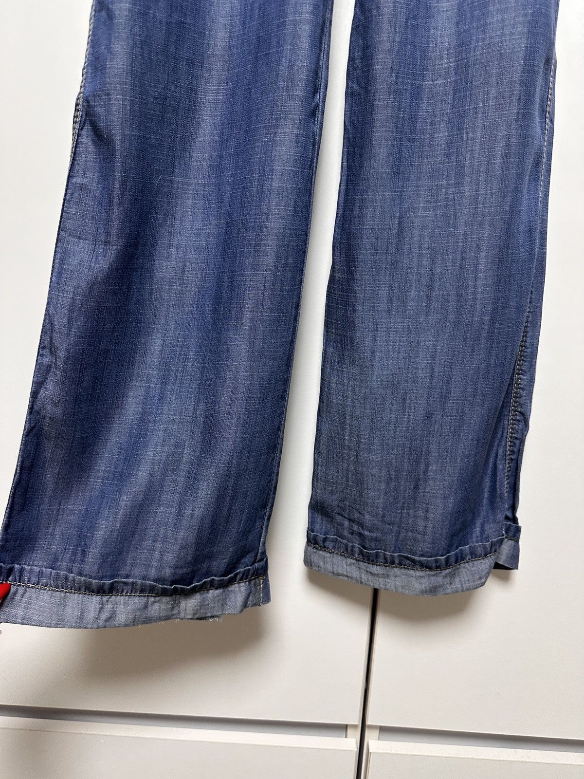 Versace Versace jeans women luxury RARE vintage metal logo Size 26" / US 2 / IT 38 - 3 Thumbnail